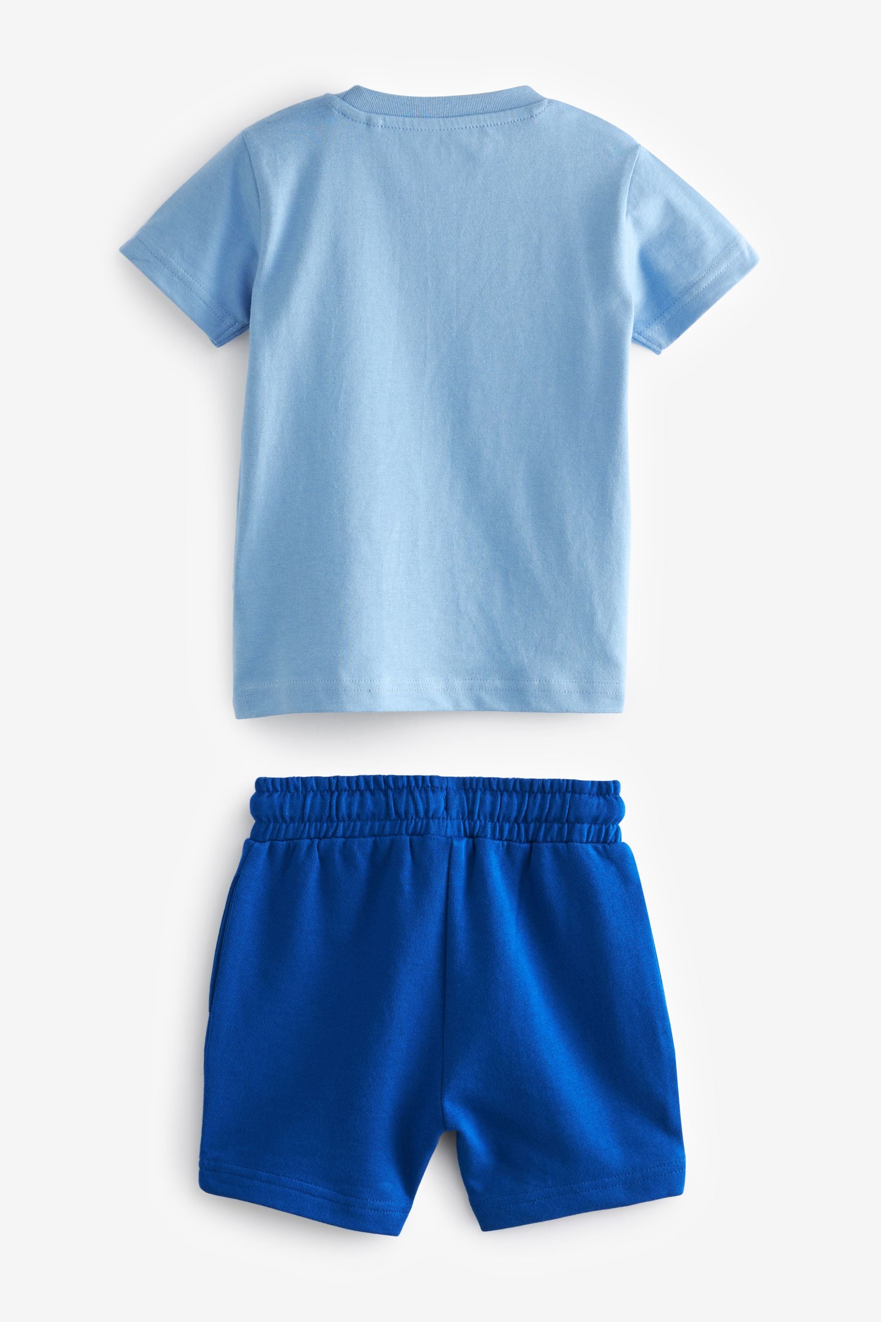 Blue/Navy T-Shirt And Shorts Set (3mths-7yrs)