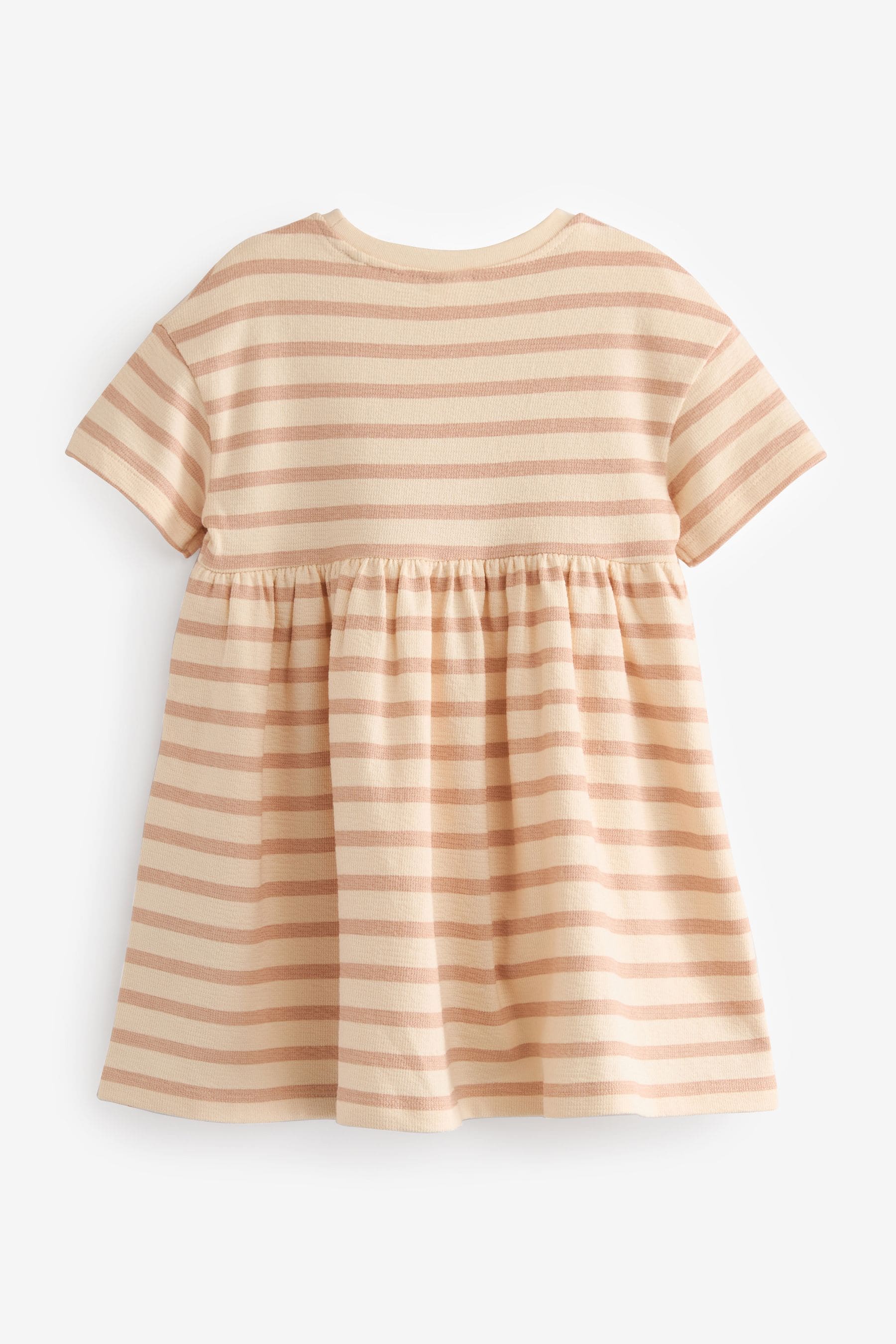 Stripe Textured Jersey Dress (3mths-7yrs)