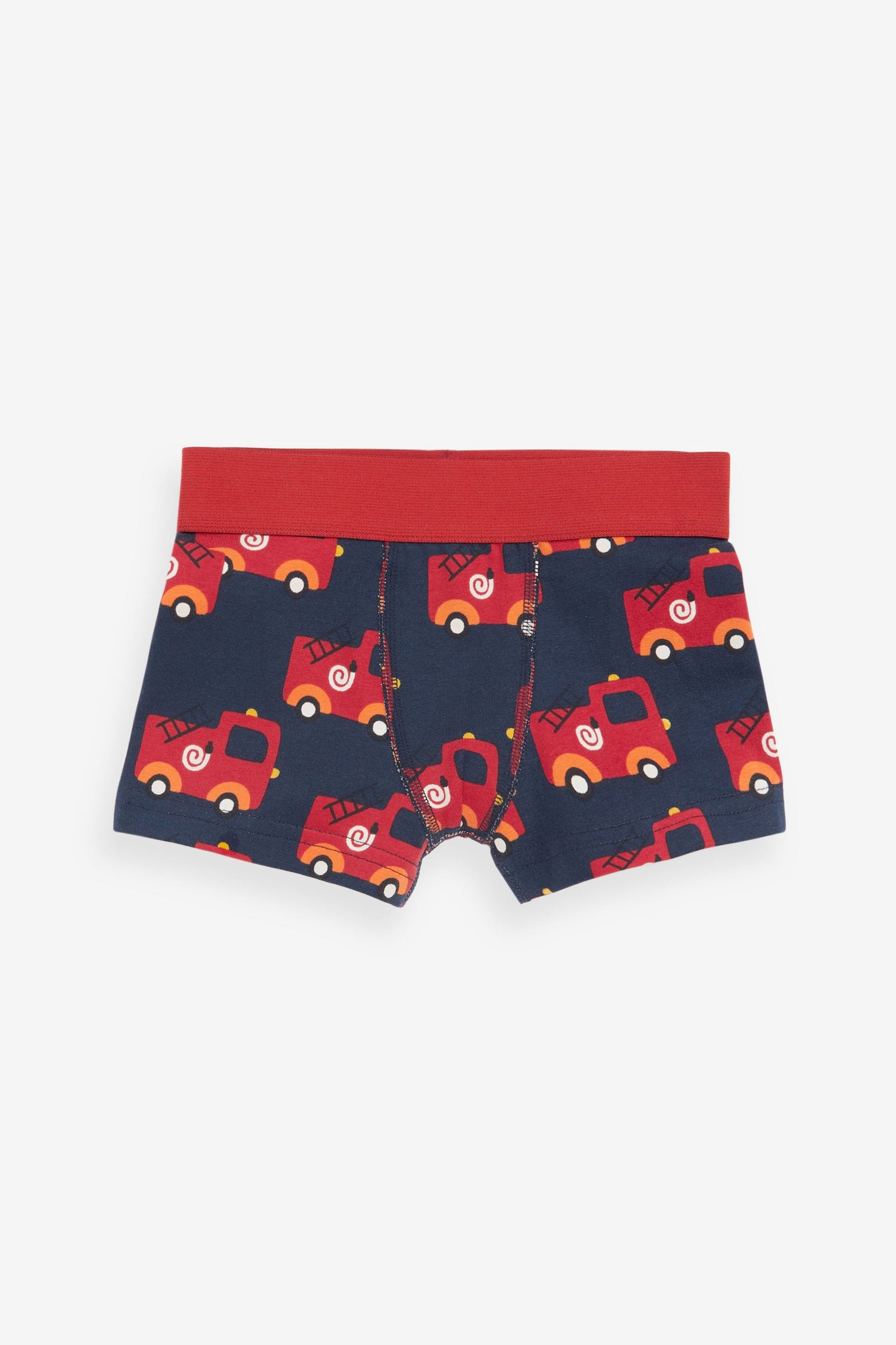 Bright Primary Print Trunks 5 Pack (1.5-16yrs)