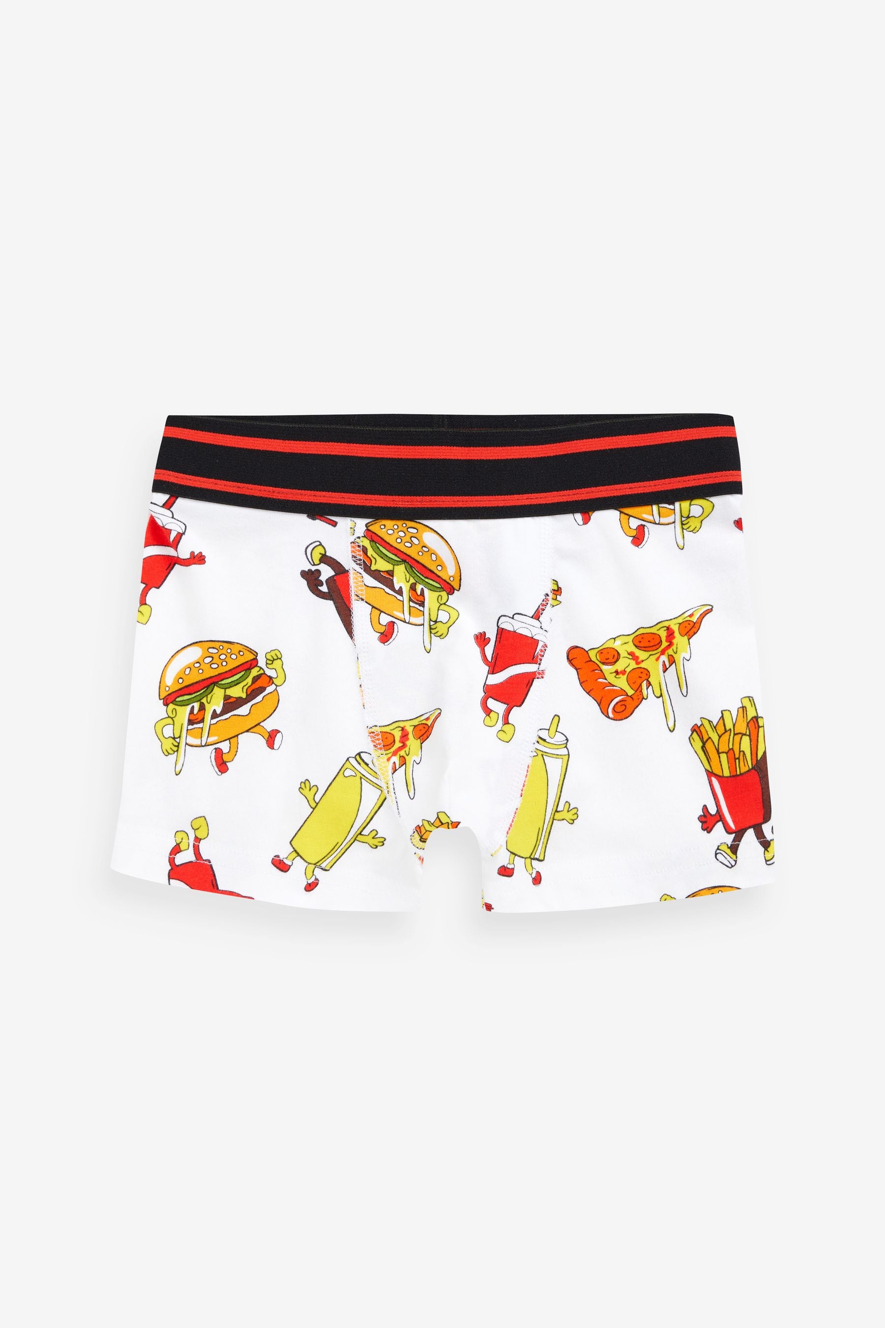 Fast Food Print Trunks 5 Pack (1.5-16yrs)