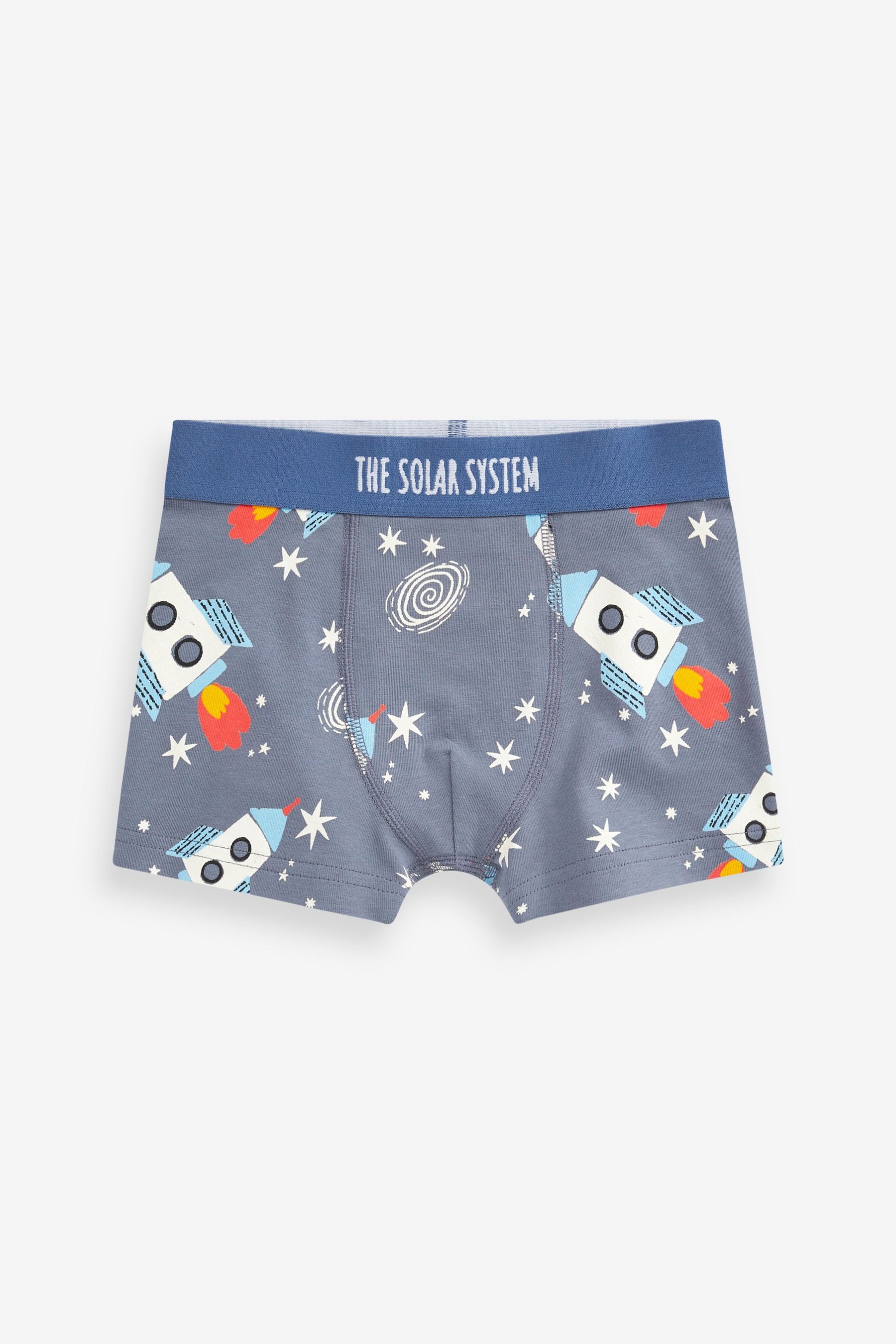 Space Print Trunks 5 Pack (1.5-16yrs)