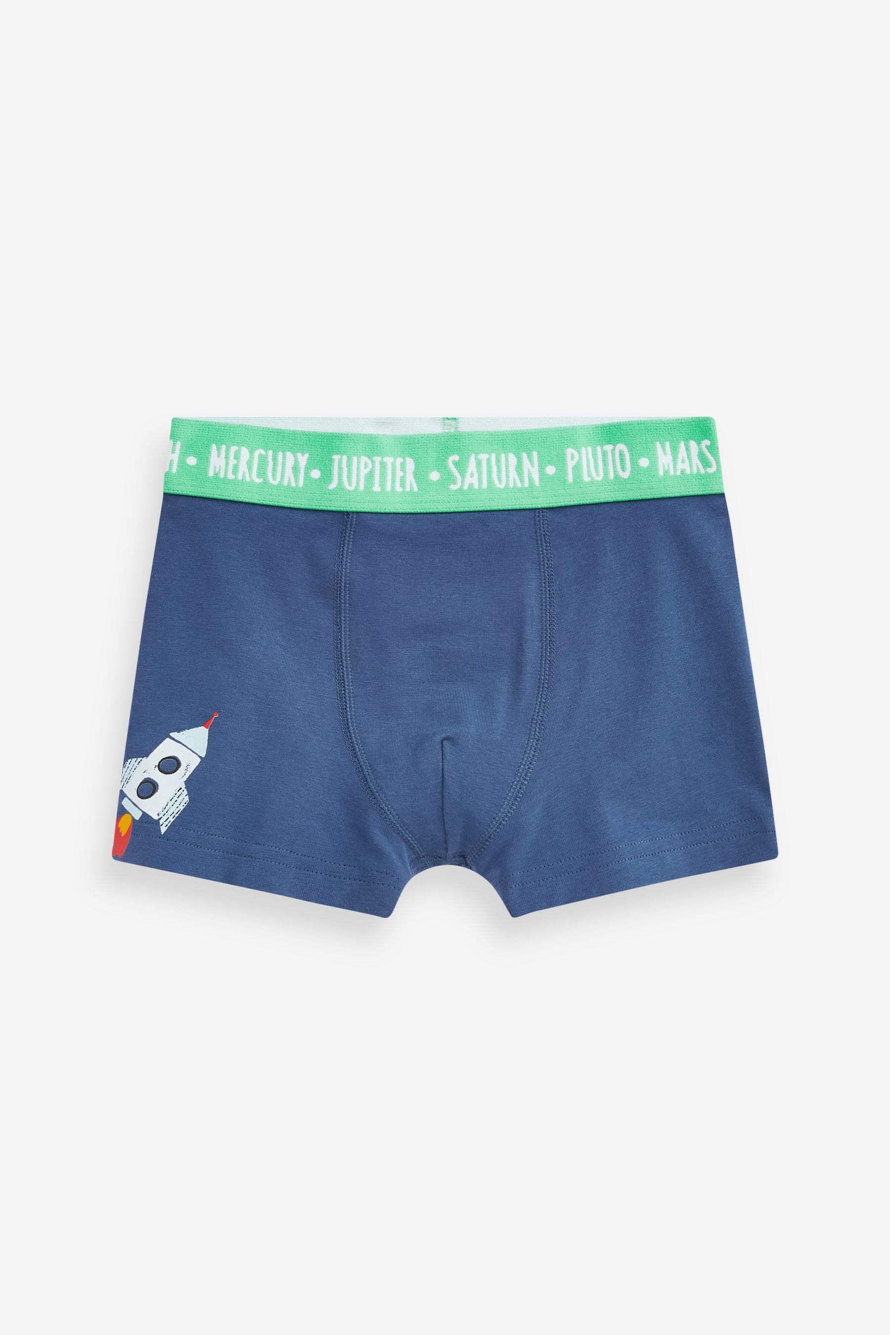 Space Print Trunks 5 Pack (1.5-16yrs)