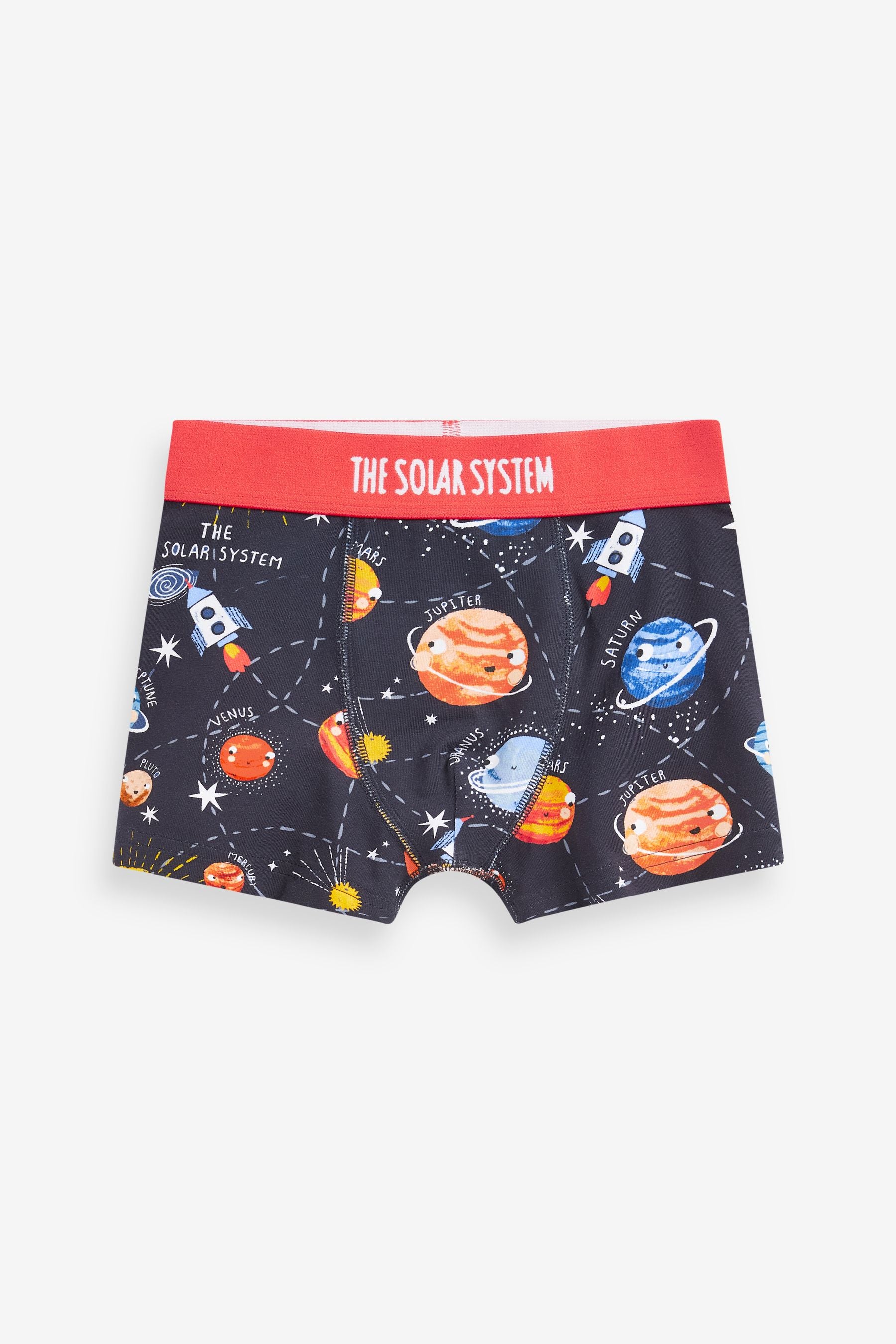 Space Print Trunks 5 Pack (1.5-16yrs)