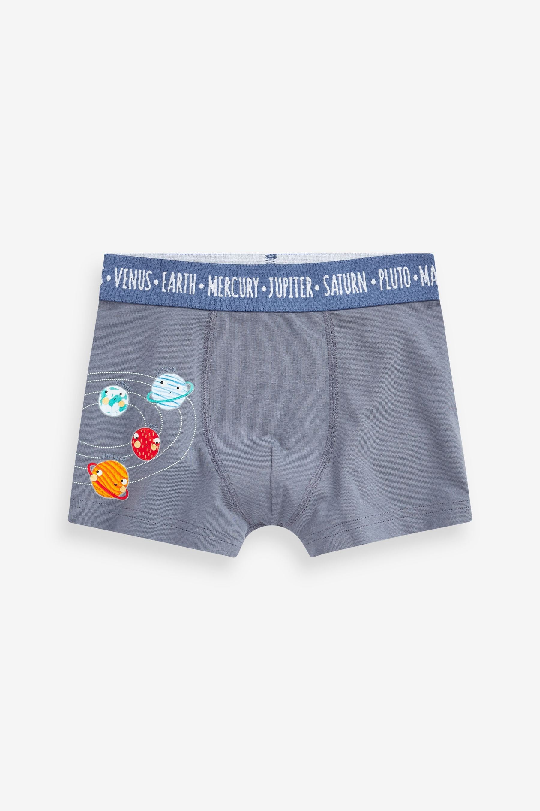 Space Print Trunks 5 Pack (1.5-16yrs)