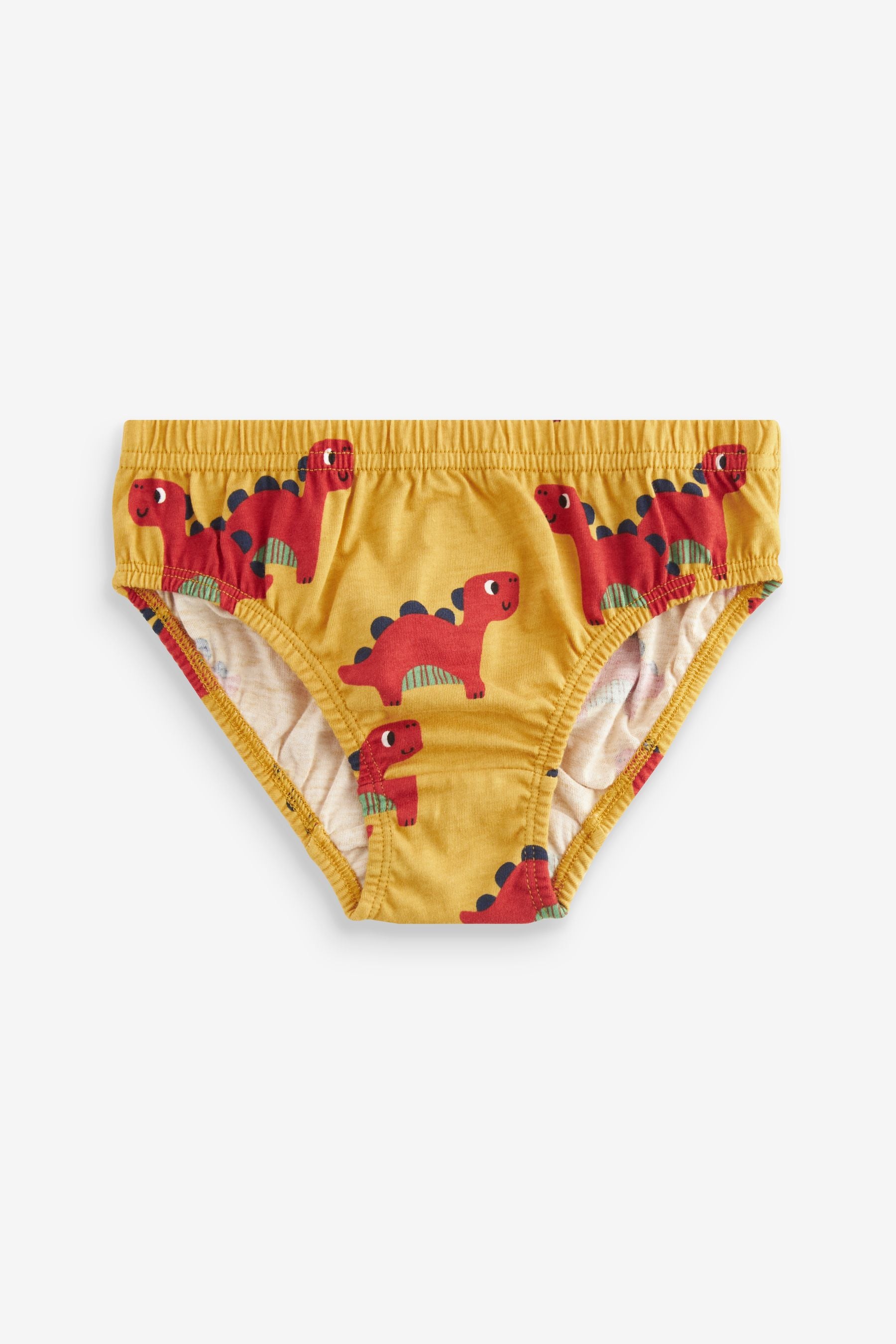 Bright Primary Print Briefs 5 Pack (1.5-10yrs)