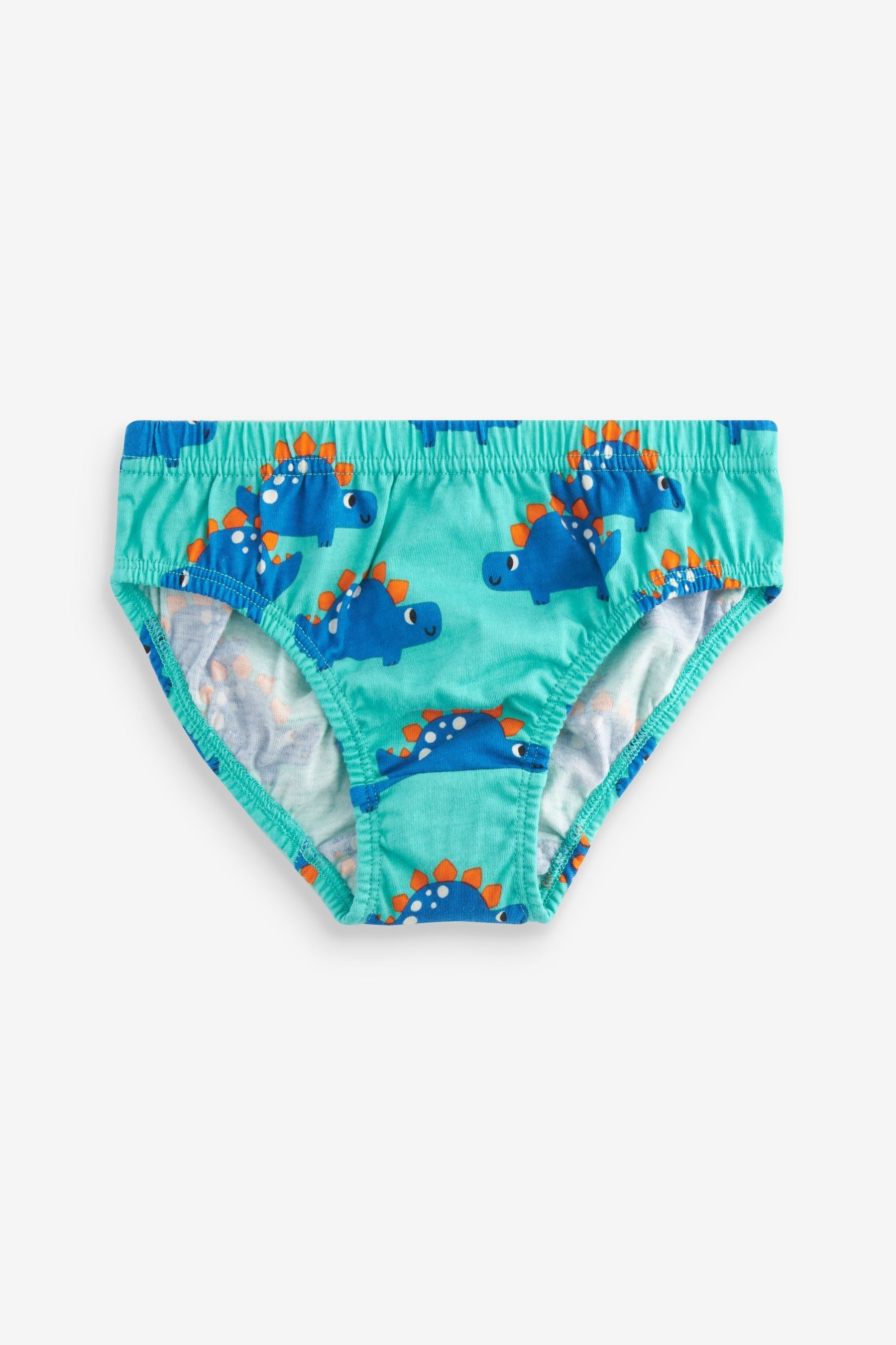 Bright Primary Print Briefs 5 Pack (1.5-10yrs)