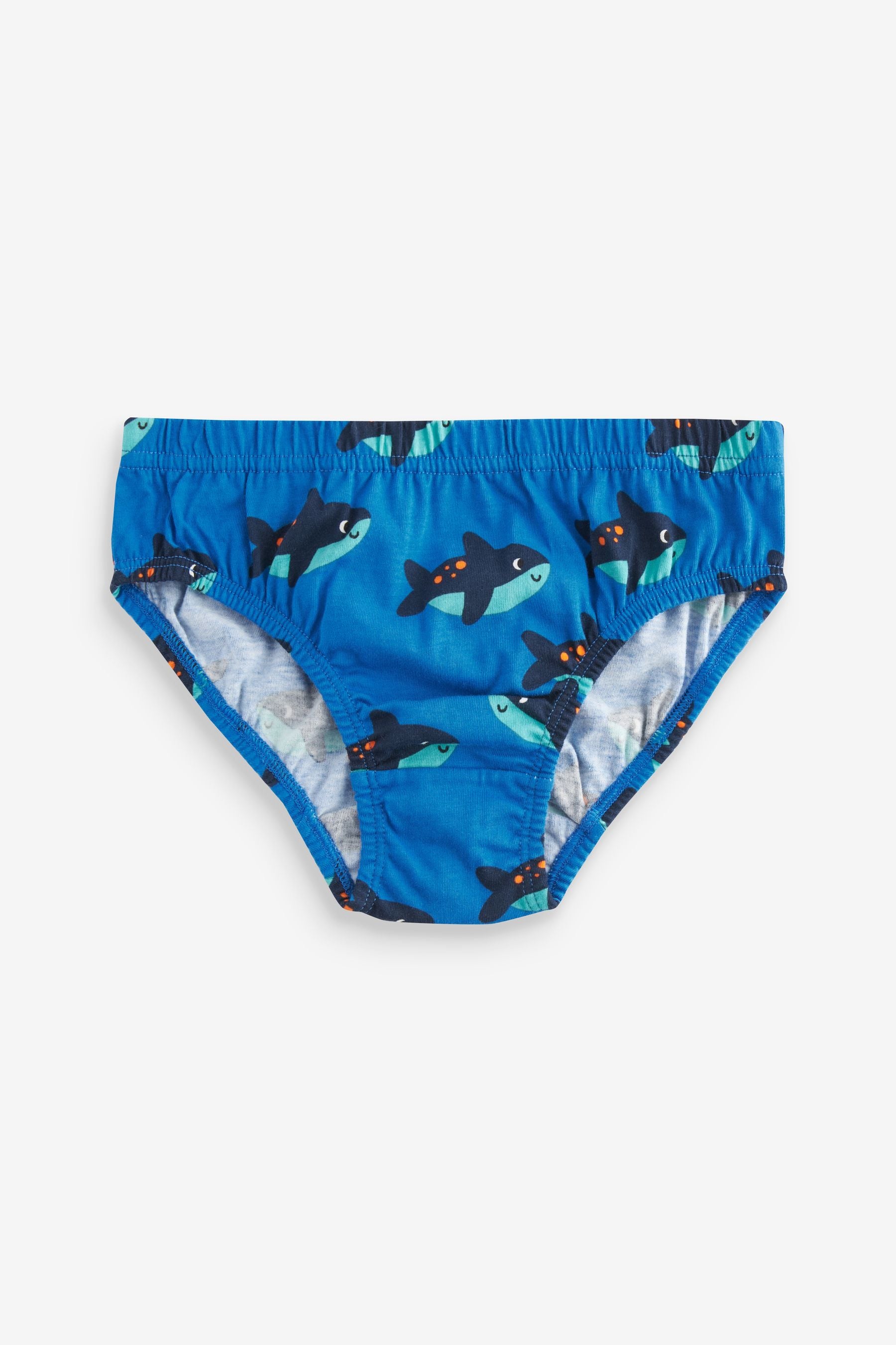 Bright Primary Print Briefs 10 Pack (1.5-16yrs)