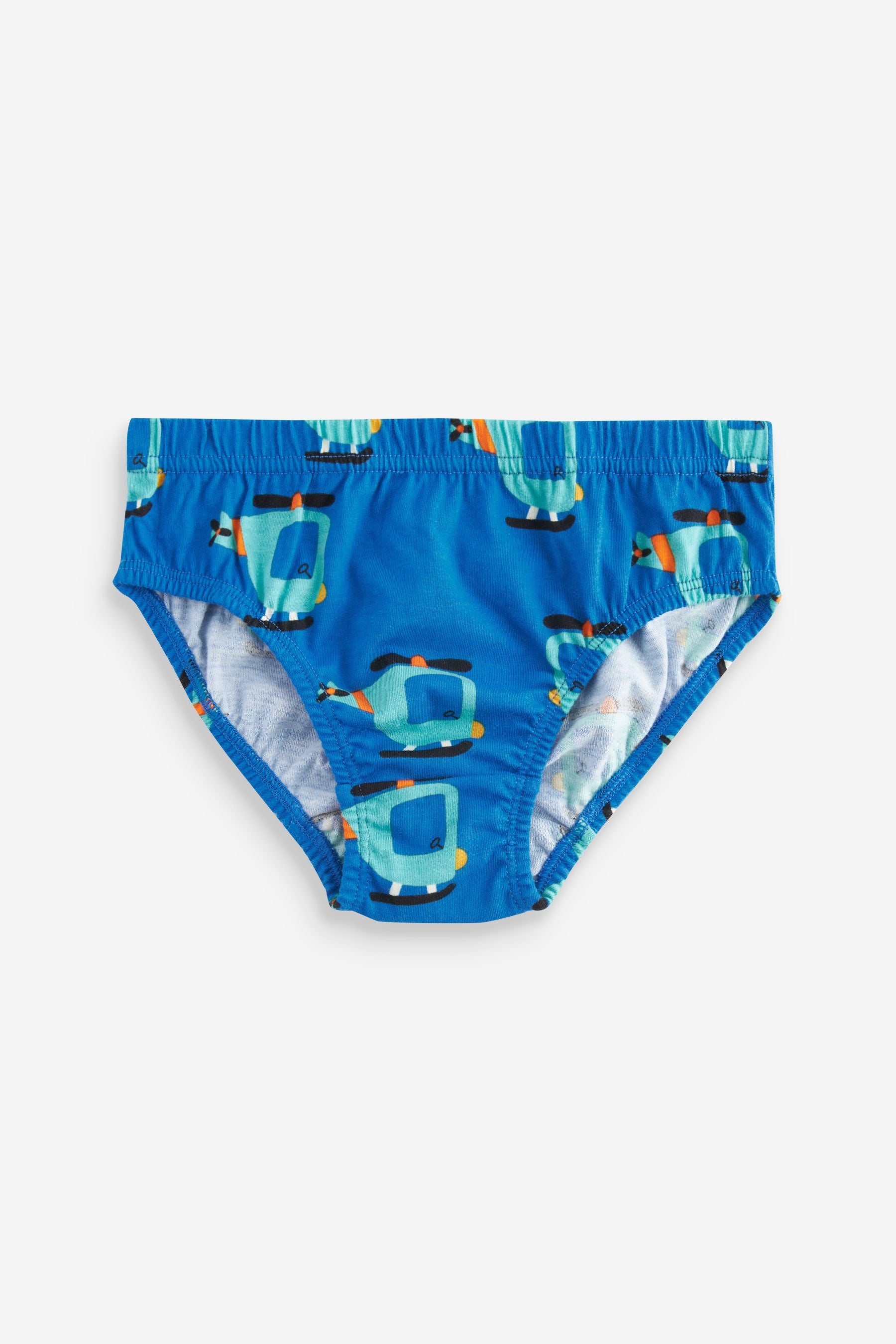 Bright Primary Print Briefs 10 Pack (1.5-16yrs)