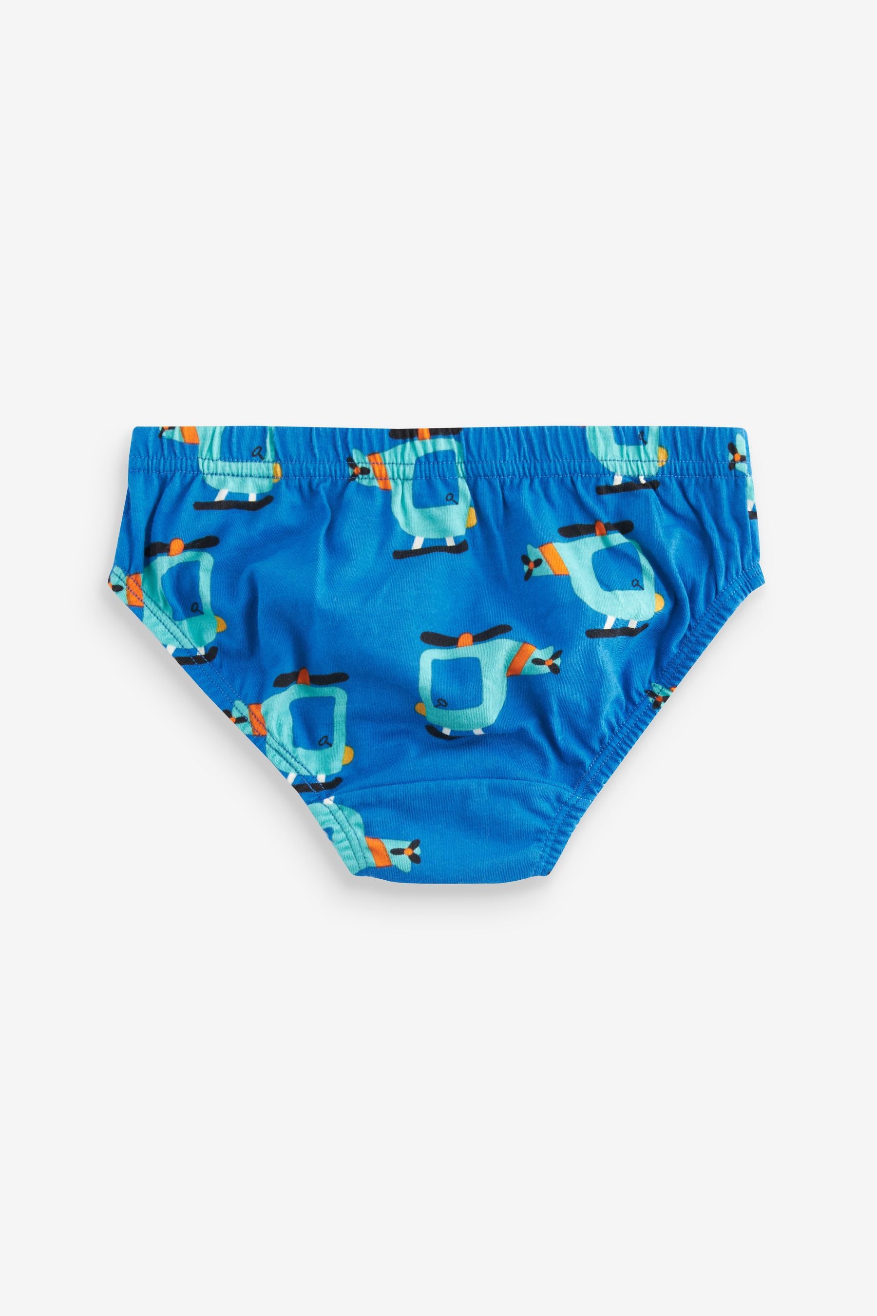 Bright Primary Print Briefs 10 Pack (1.5-16yrs)