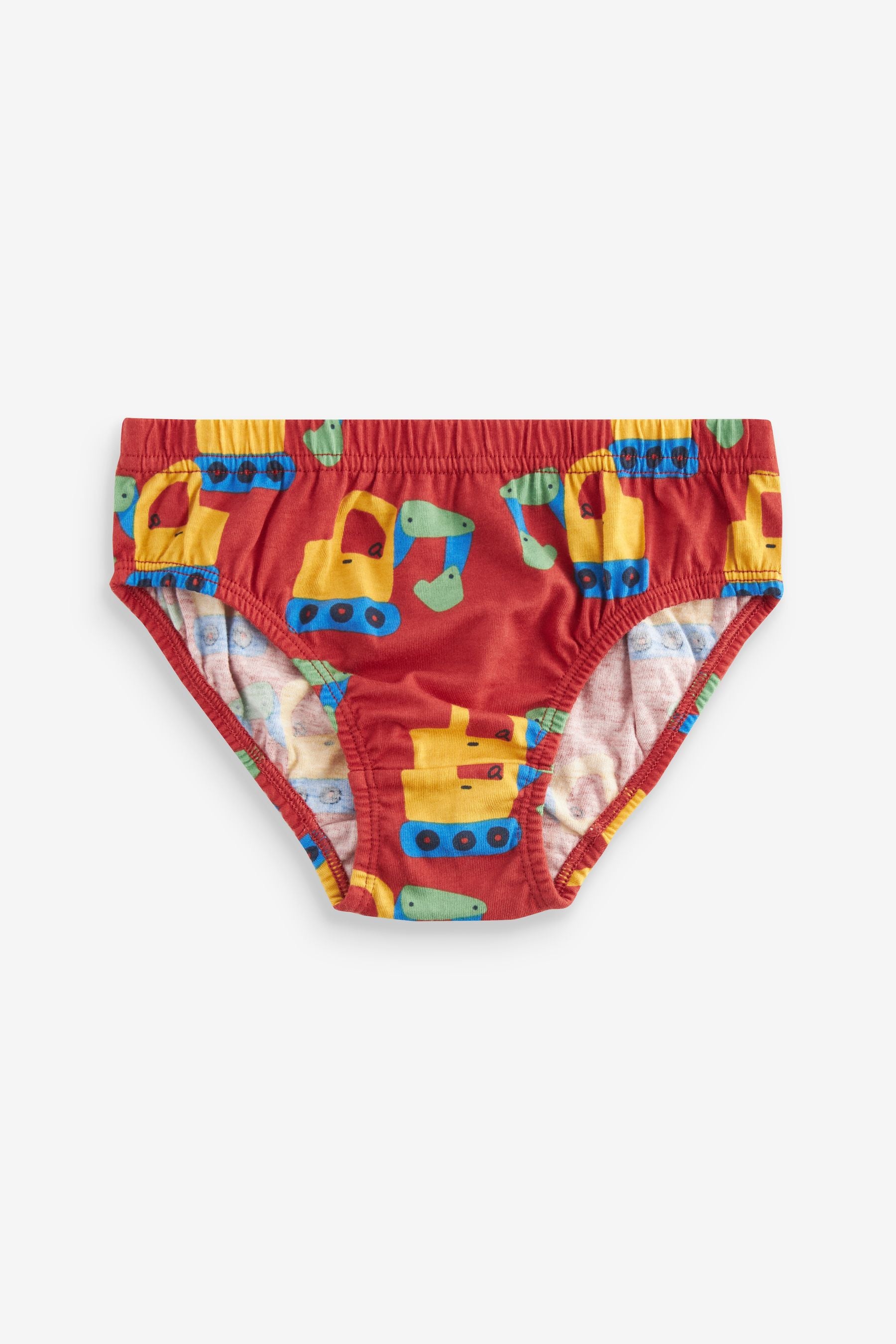 Bright Primary Print Briefs 10 Pack (1.5-16yrs)