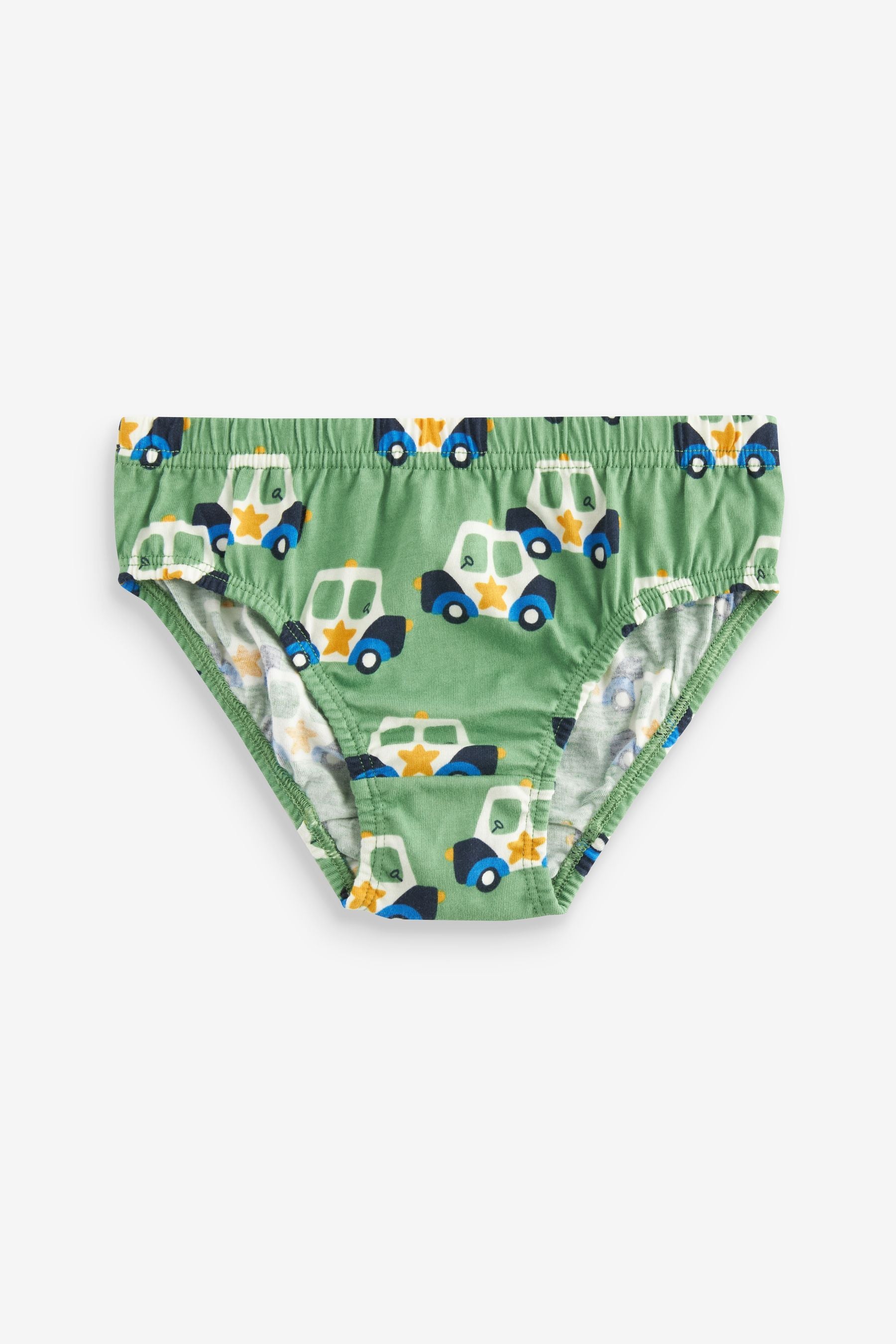 Bright Primary Print Briefs 10 Pack (1.5-16yrs)