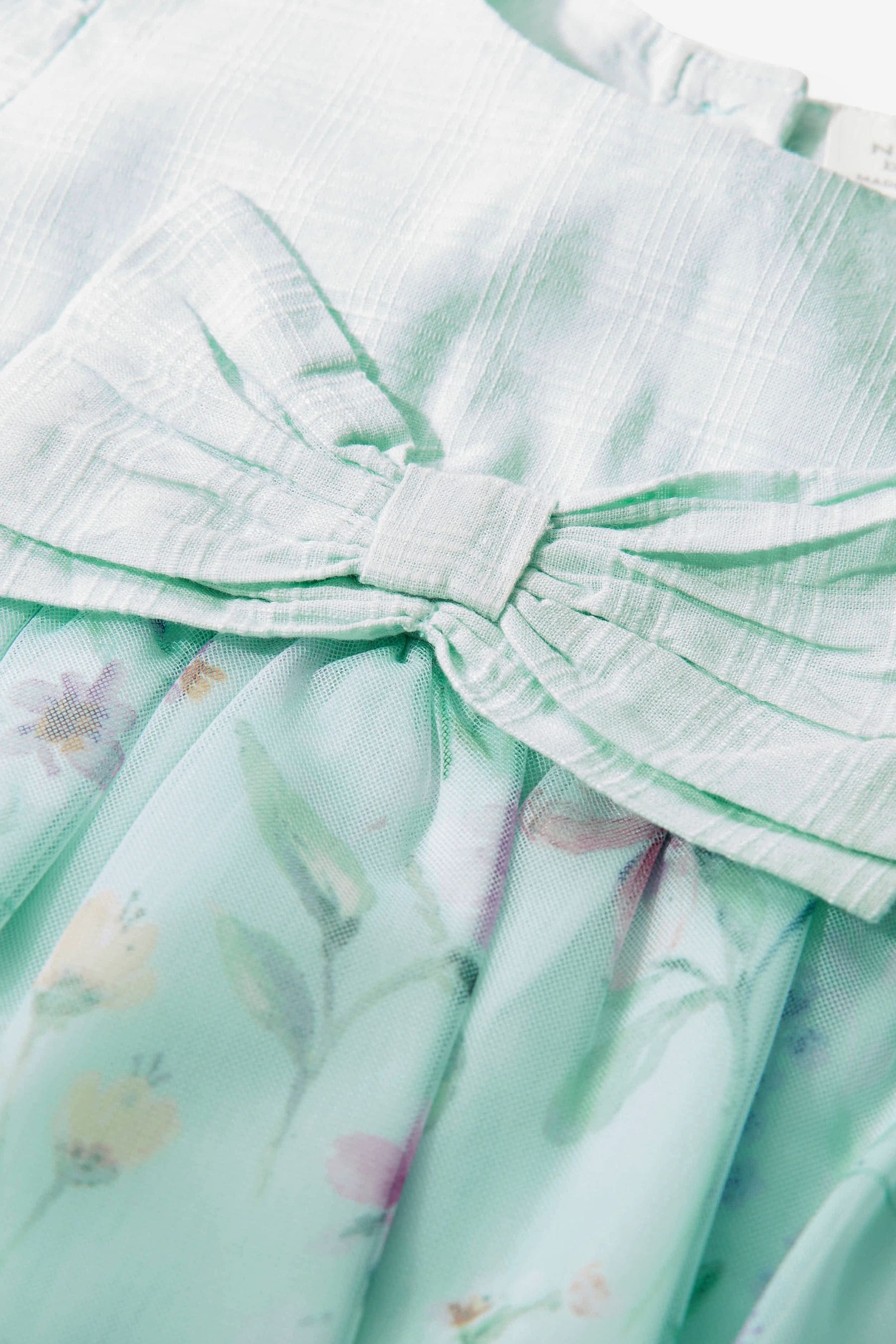 Green Floral Baby Bloomer Romper (0mths-2yrs)