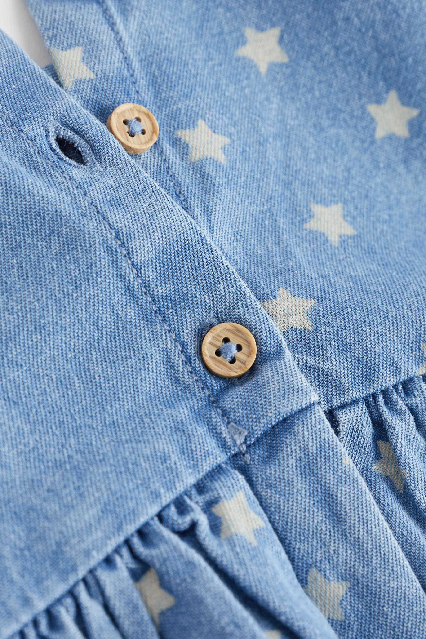 Blue Star Denim Baby Dress (0mths-2yrs)