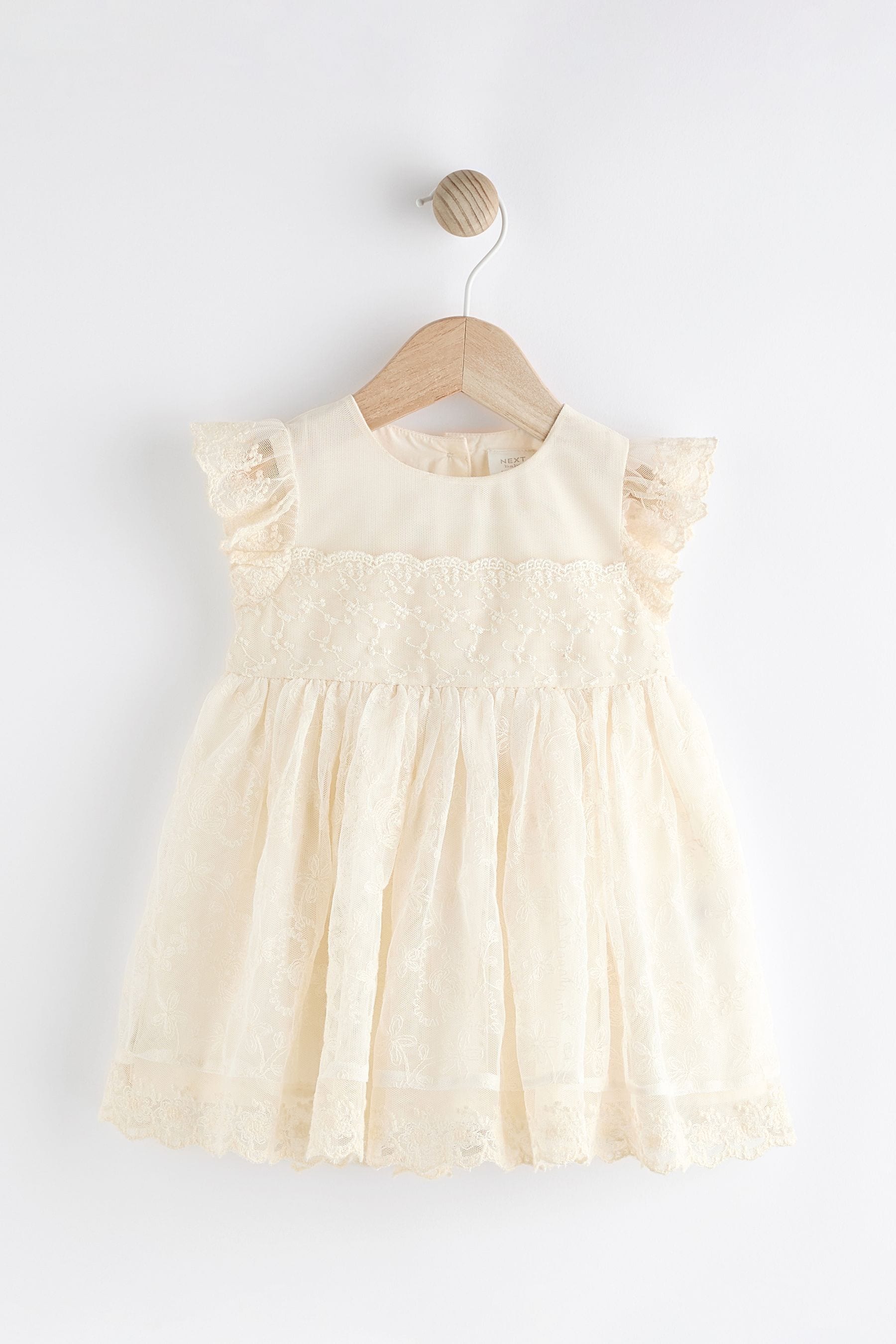 Ivory Occasion Baby Dress (0mths-2yrs)