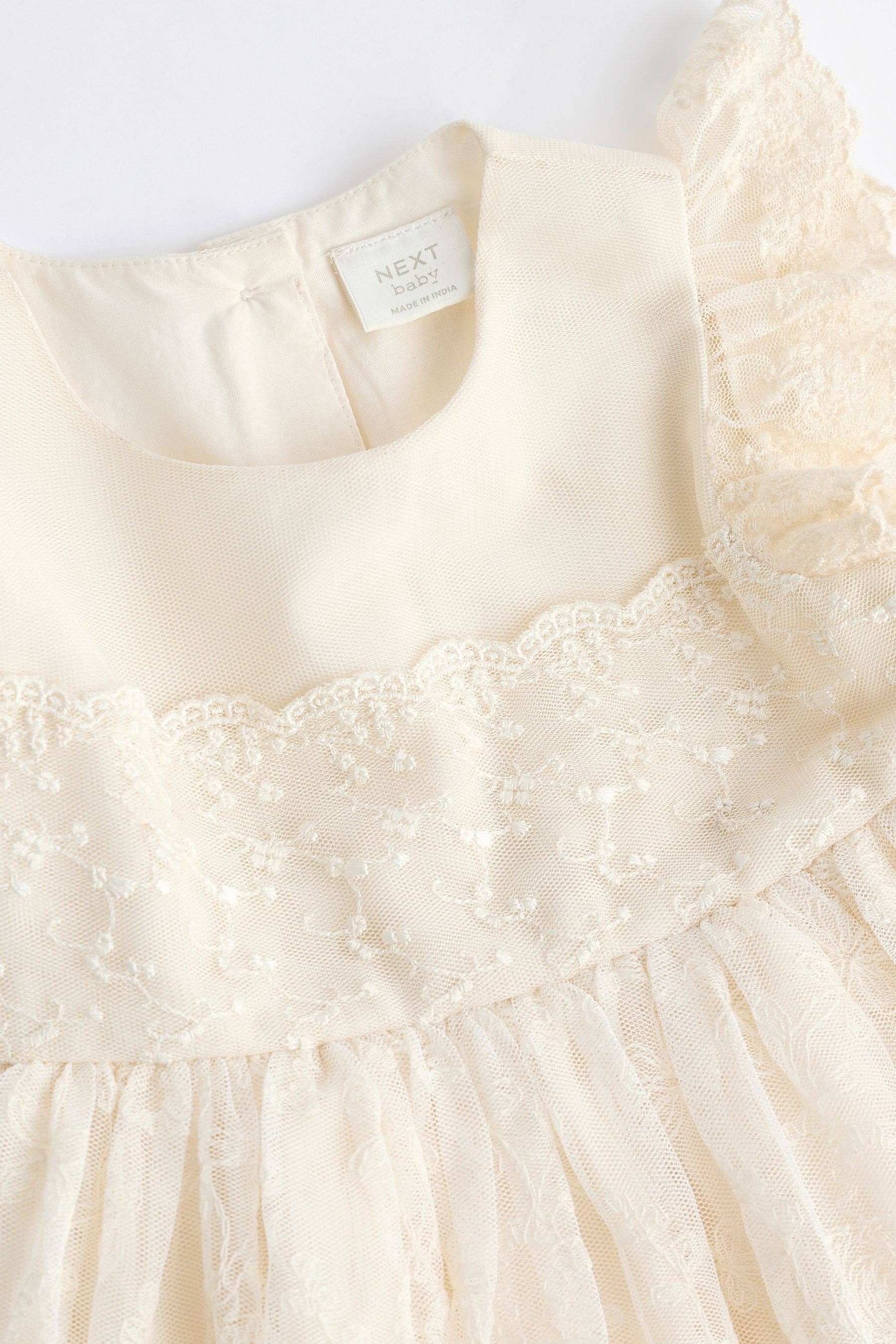 Ivory Occasion Baby Dress (0mths-2yrs)