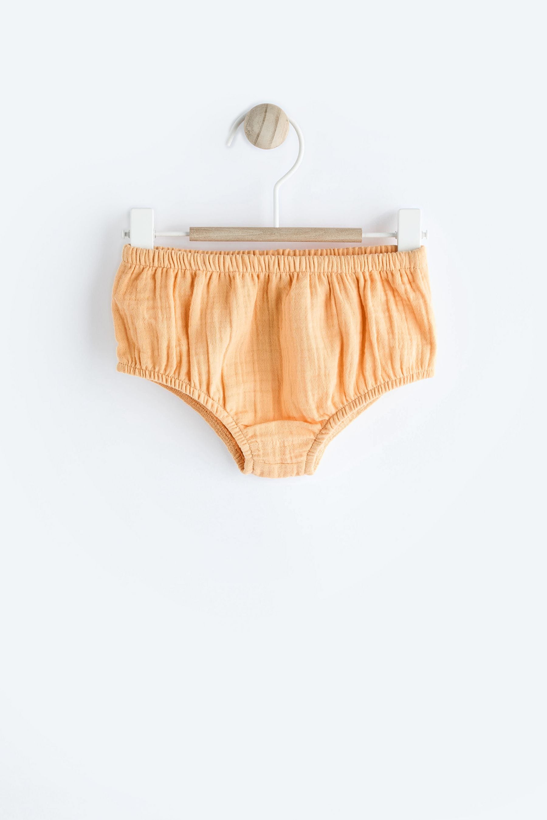 Yellow Woven Baby Shirt and Knickers Set (0mths-3yrs)