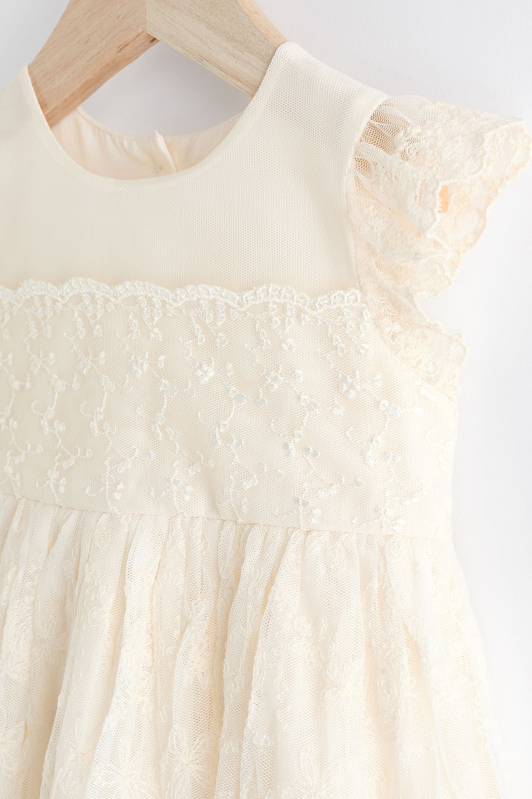 Ivory Occasion Baby Dress (0mths-2yrs)