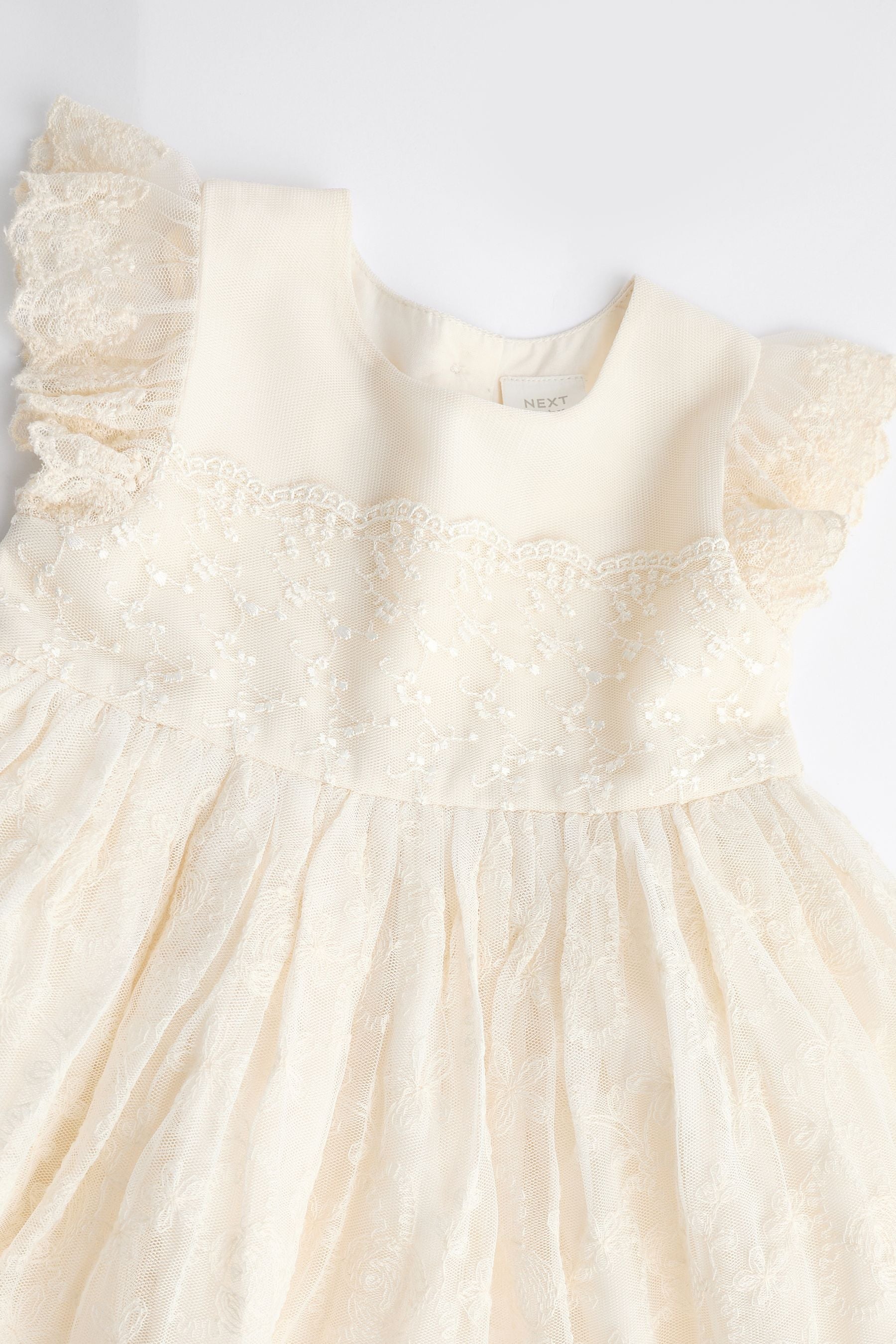 Ivory Occasion Baby Dress (0mths-2yrs)