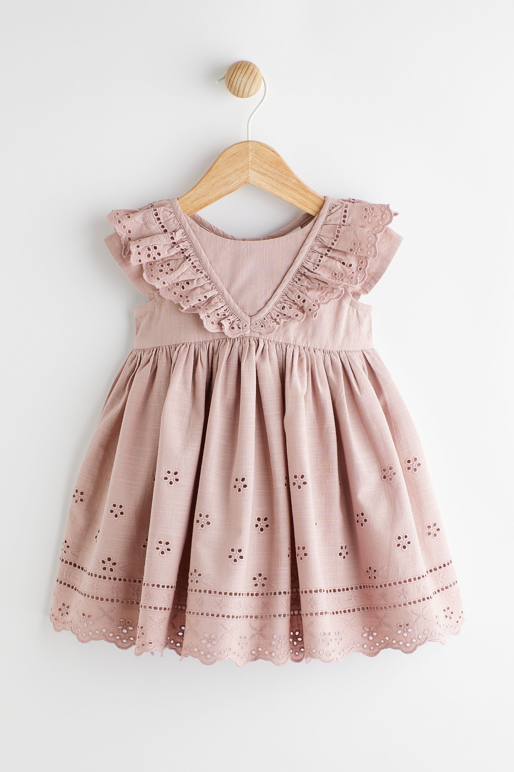 Mink Pink Baby Broderie Dress (0mths-2yrs)