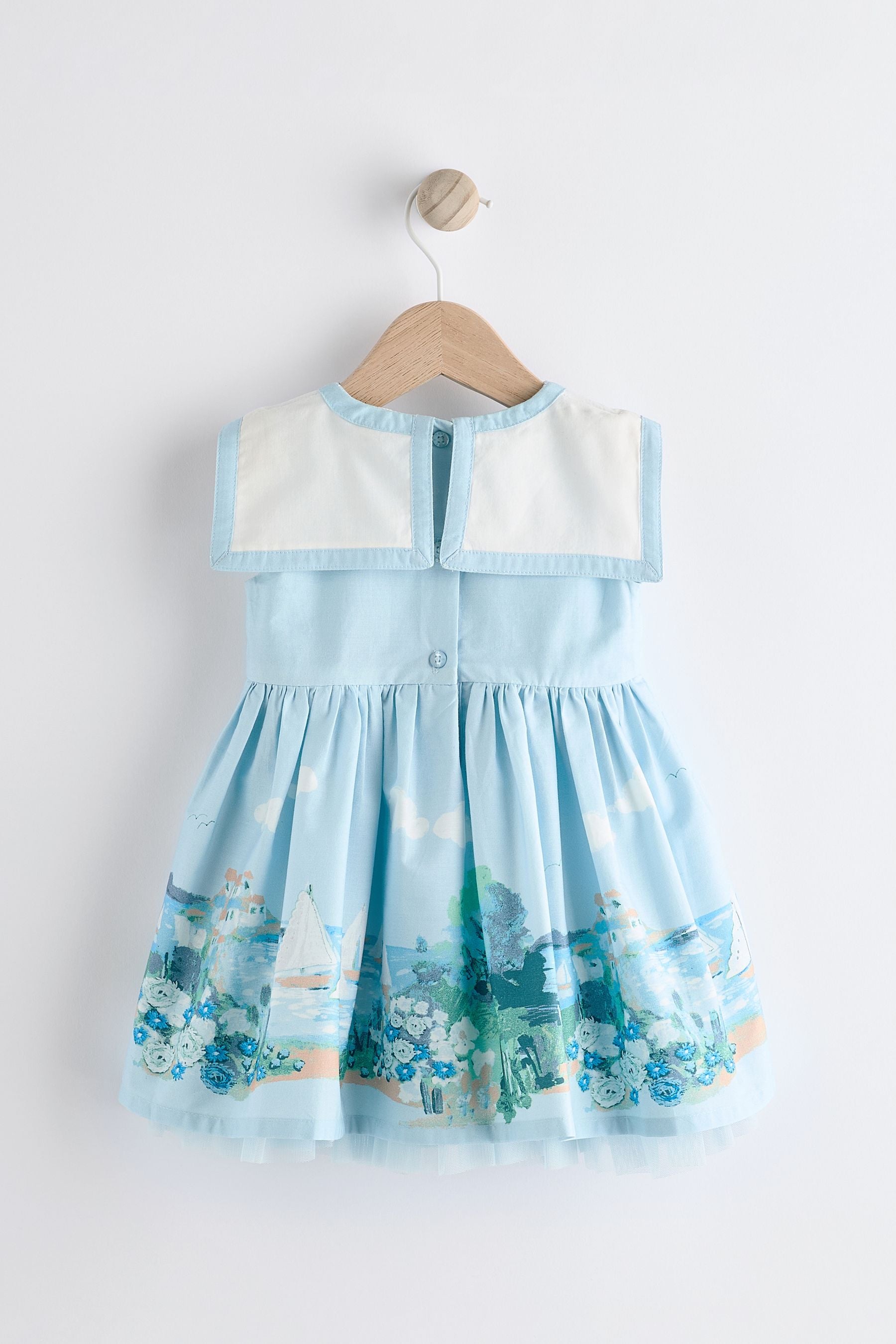 Blue Scene Baby Collared Dress (0mths-2yrs)