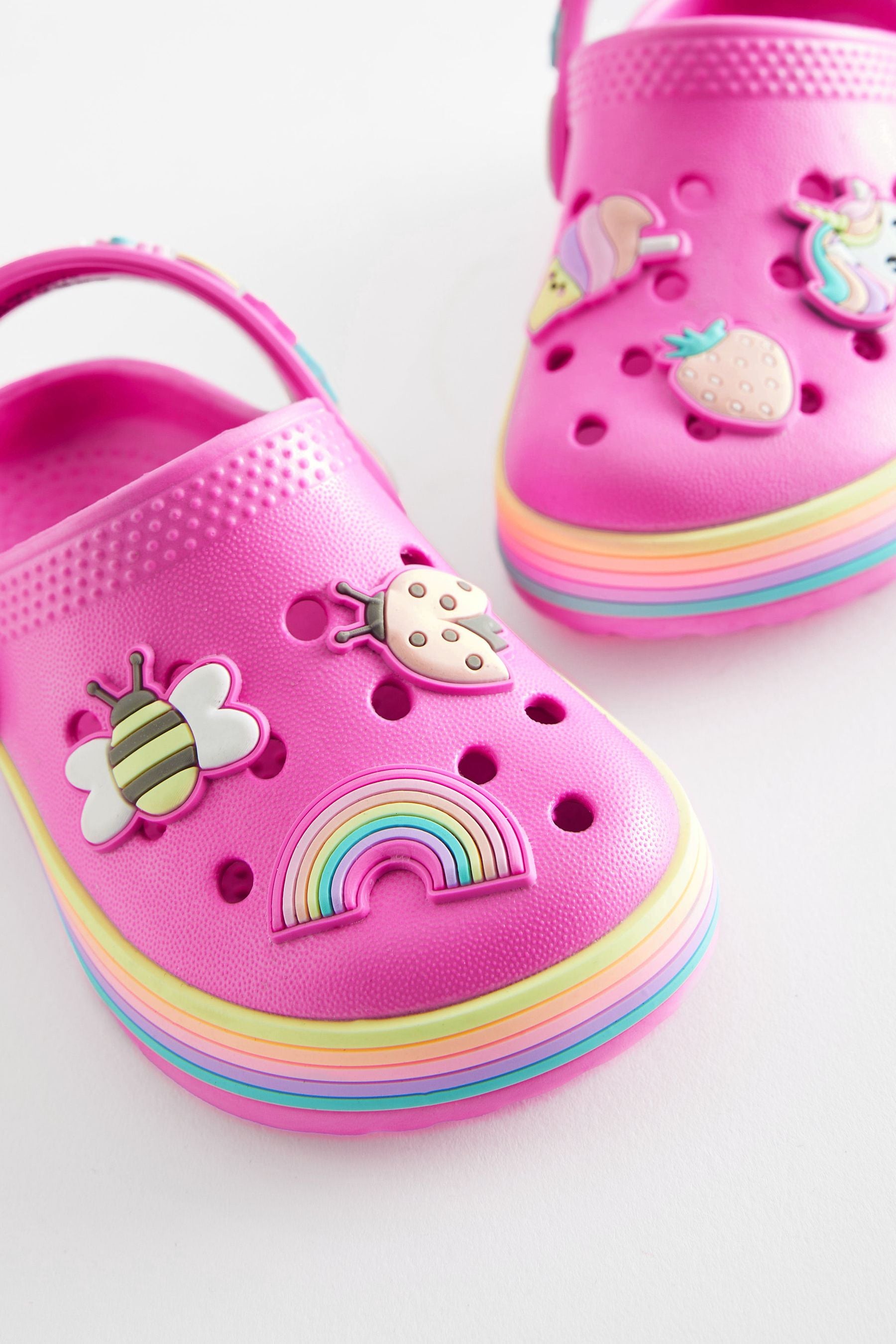 Pink Character Clogs