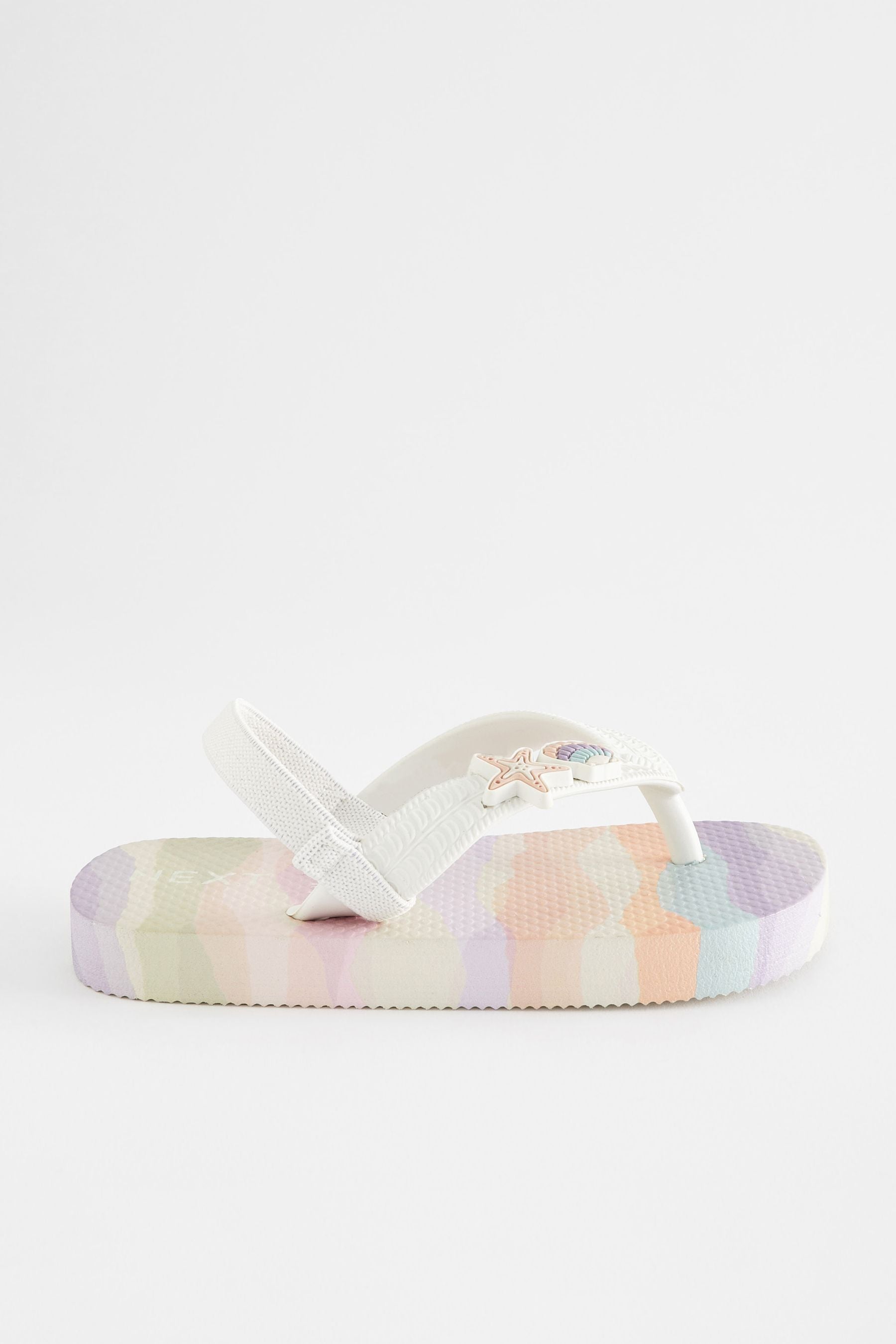 Multi Seashell Flip Flops