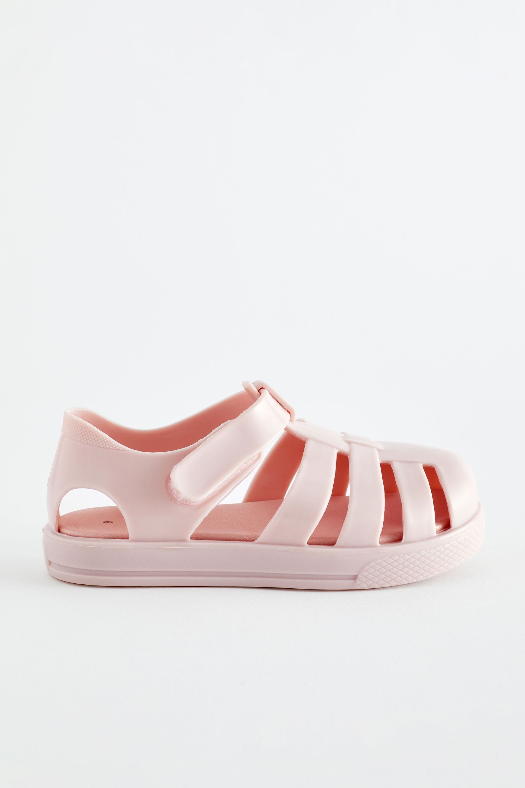 Pink Jelly Fisherman Sandals