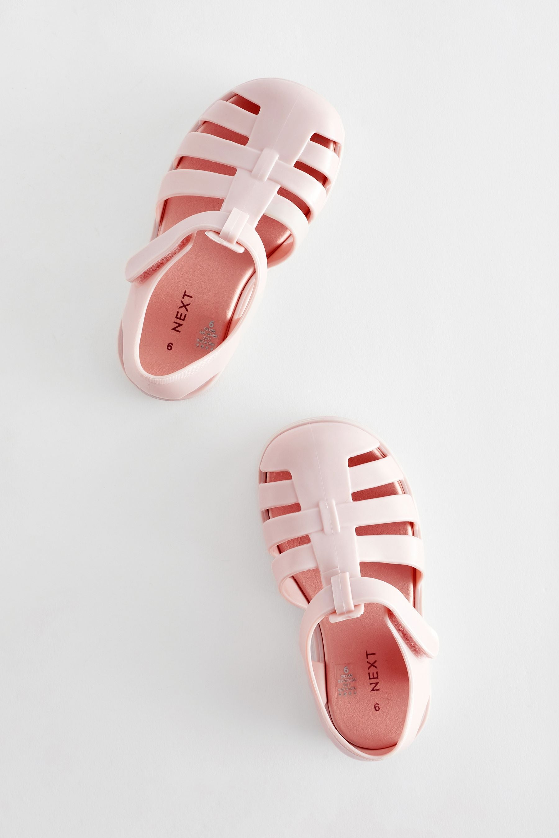 Pink Jelly Fisherman Sandals