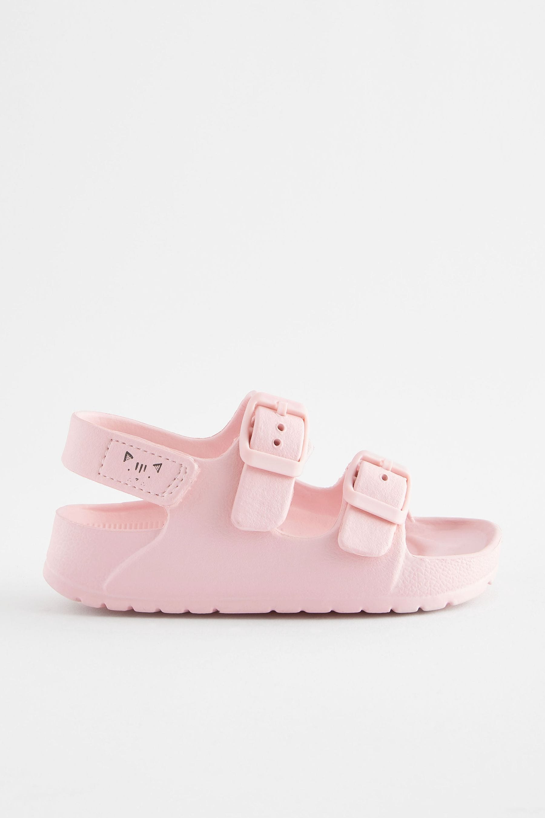 Pink Two Strap Sandals