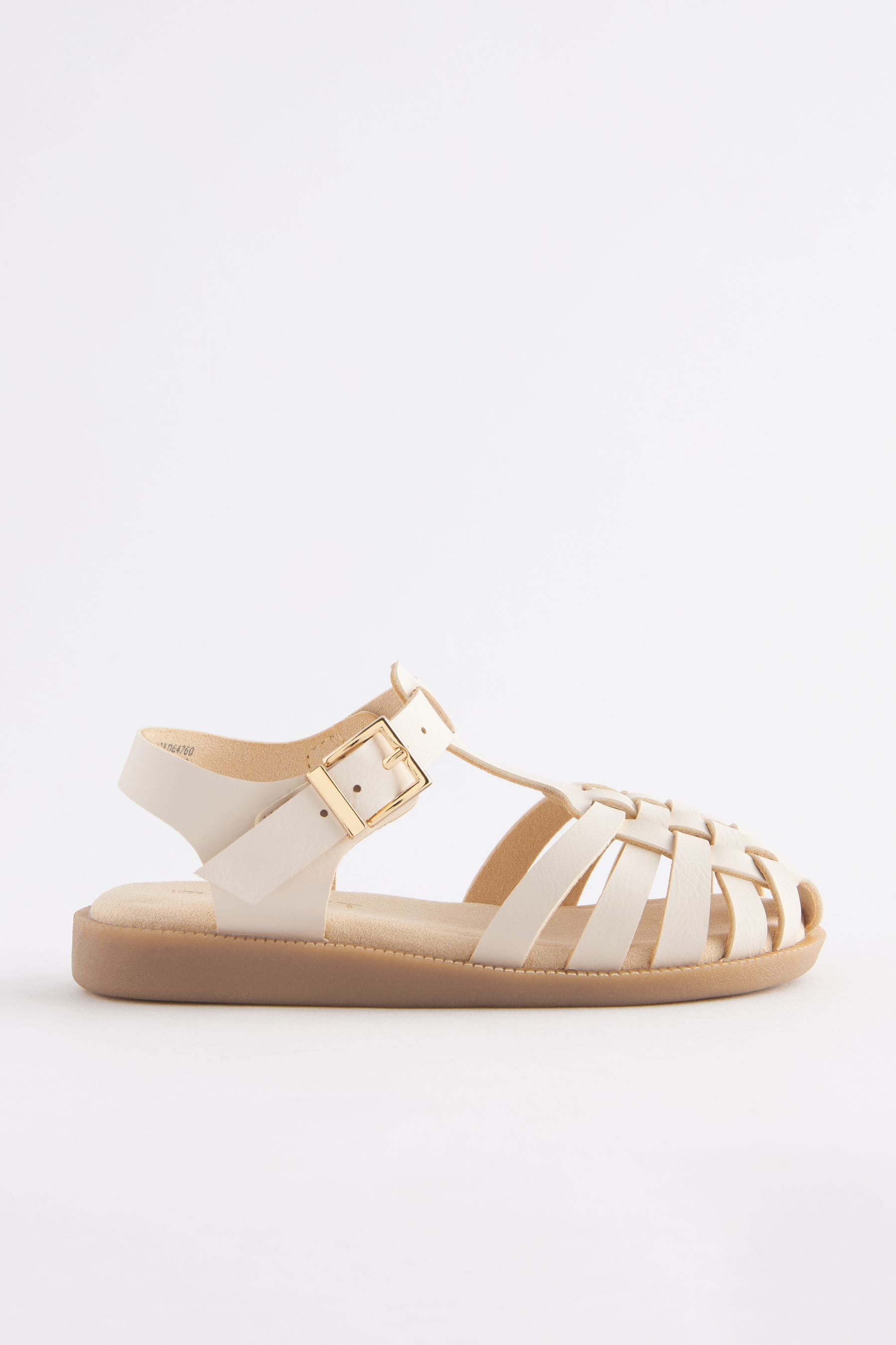 White Fisherman Sandals