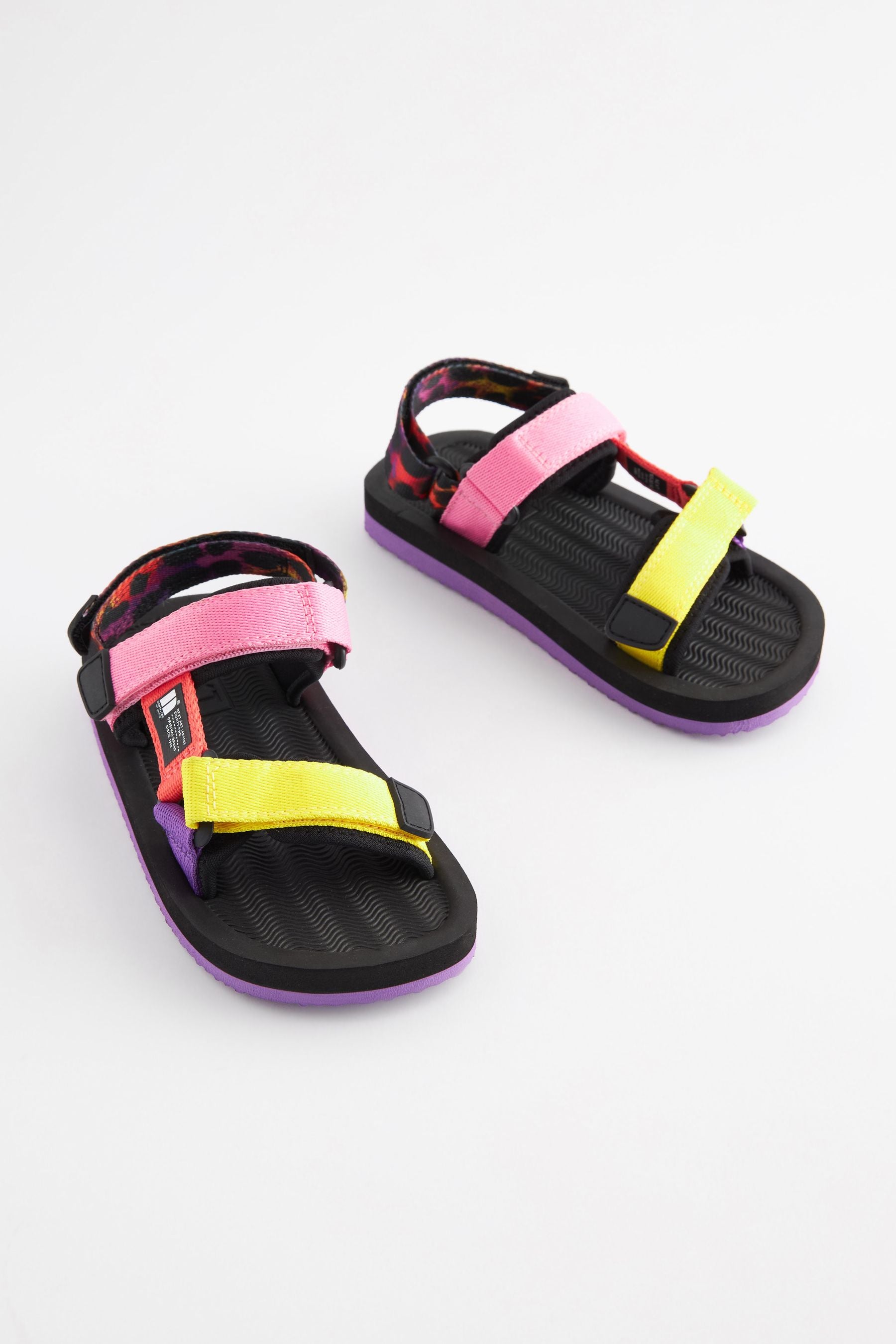 Bright Multicolour Trekker Sandals