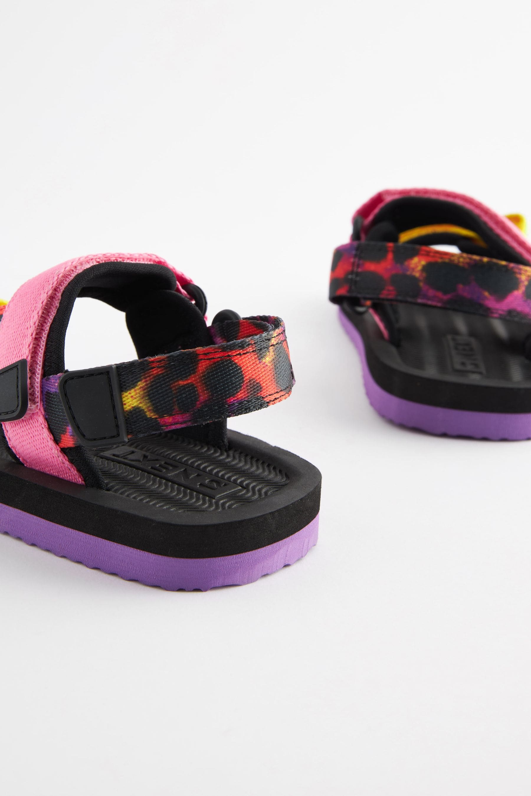 Bright Multicolour Trekker Sandals