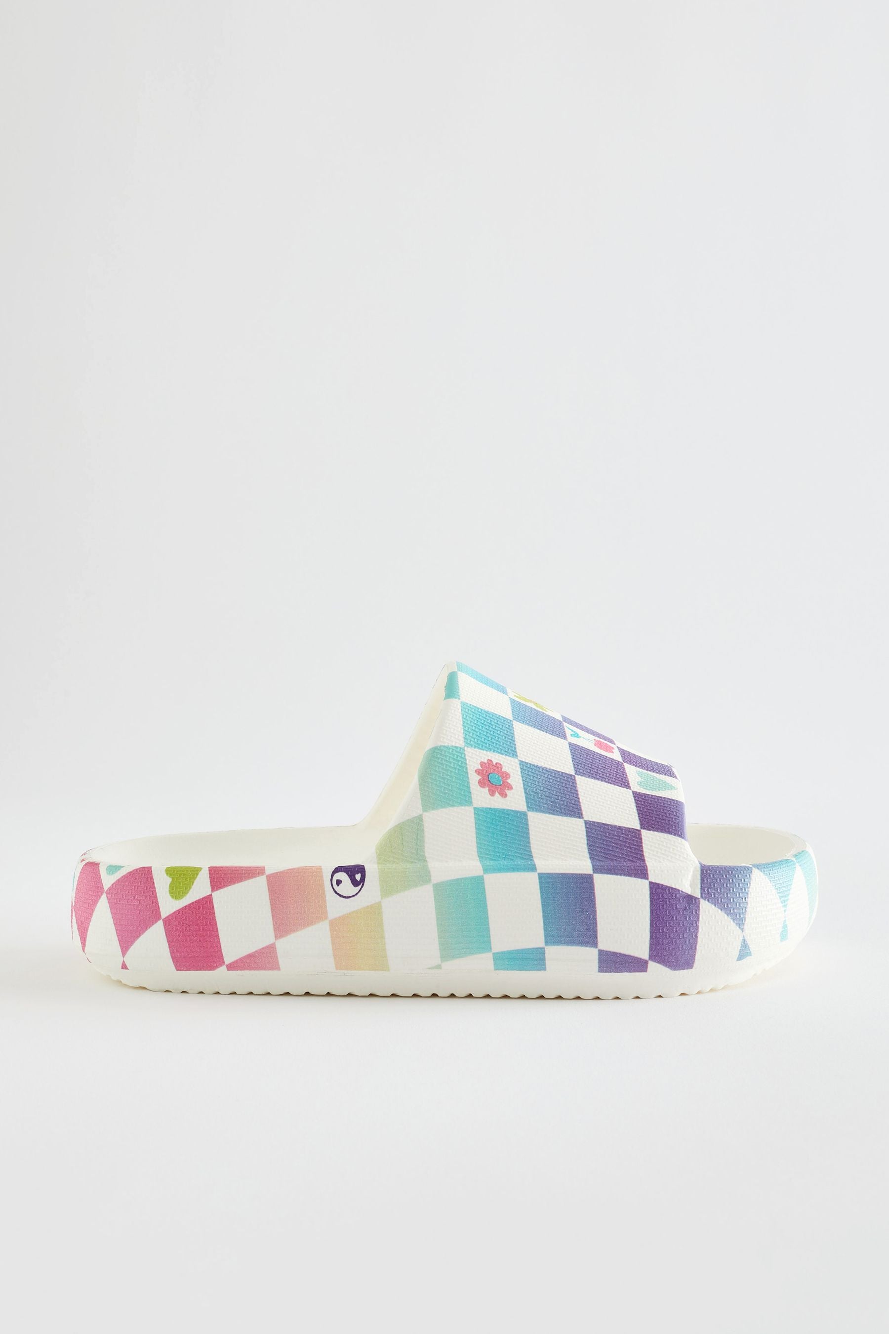 Rainbow Checkerboard Chunky Sliders