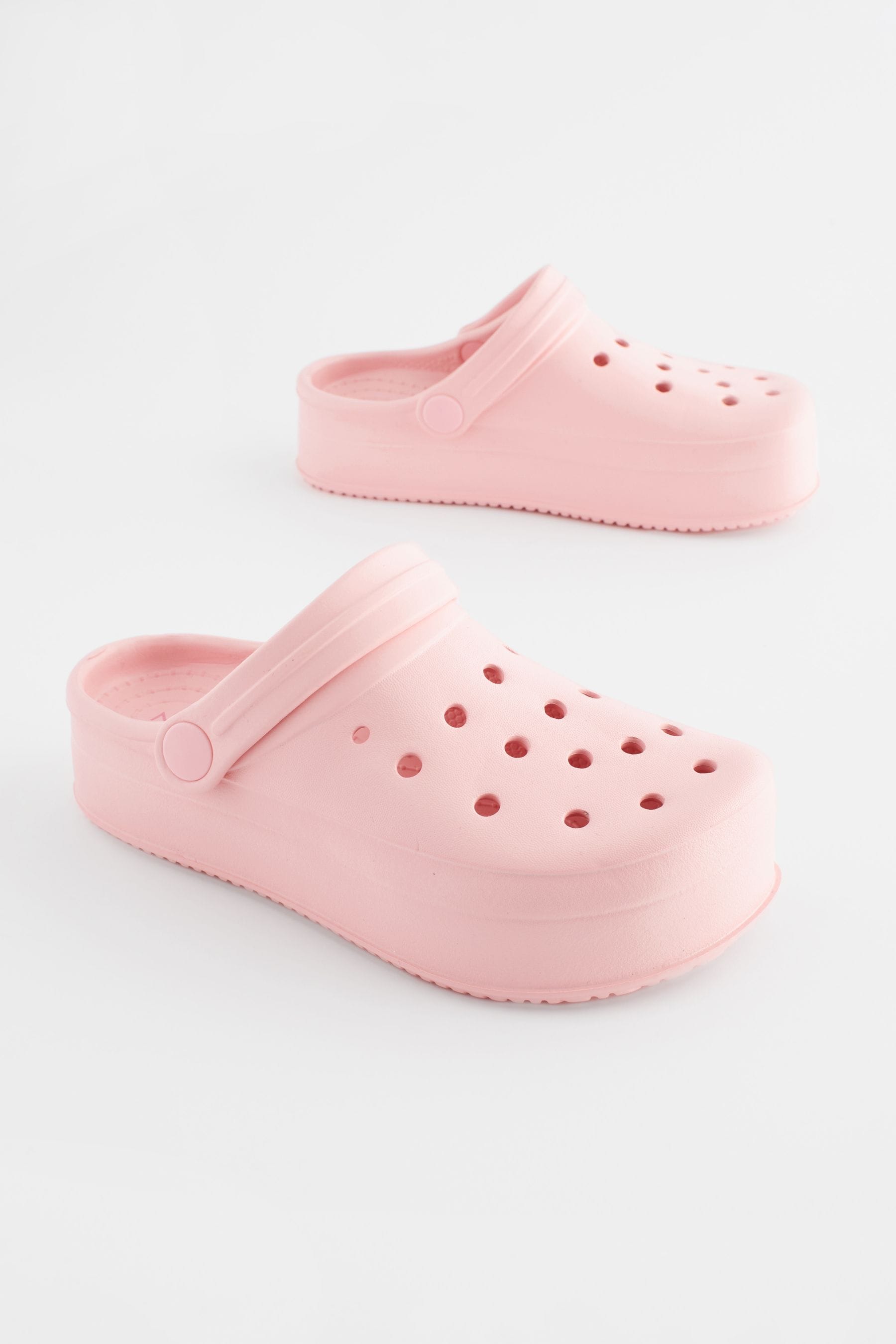 Pink Chunky Clogs