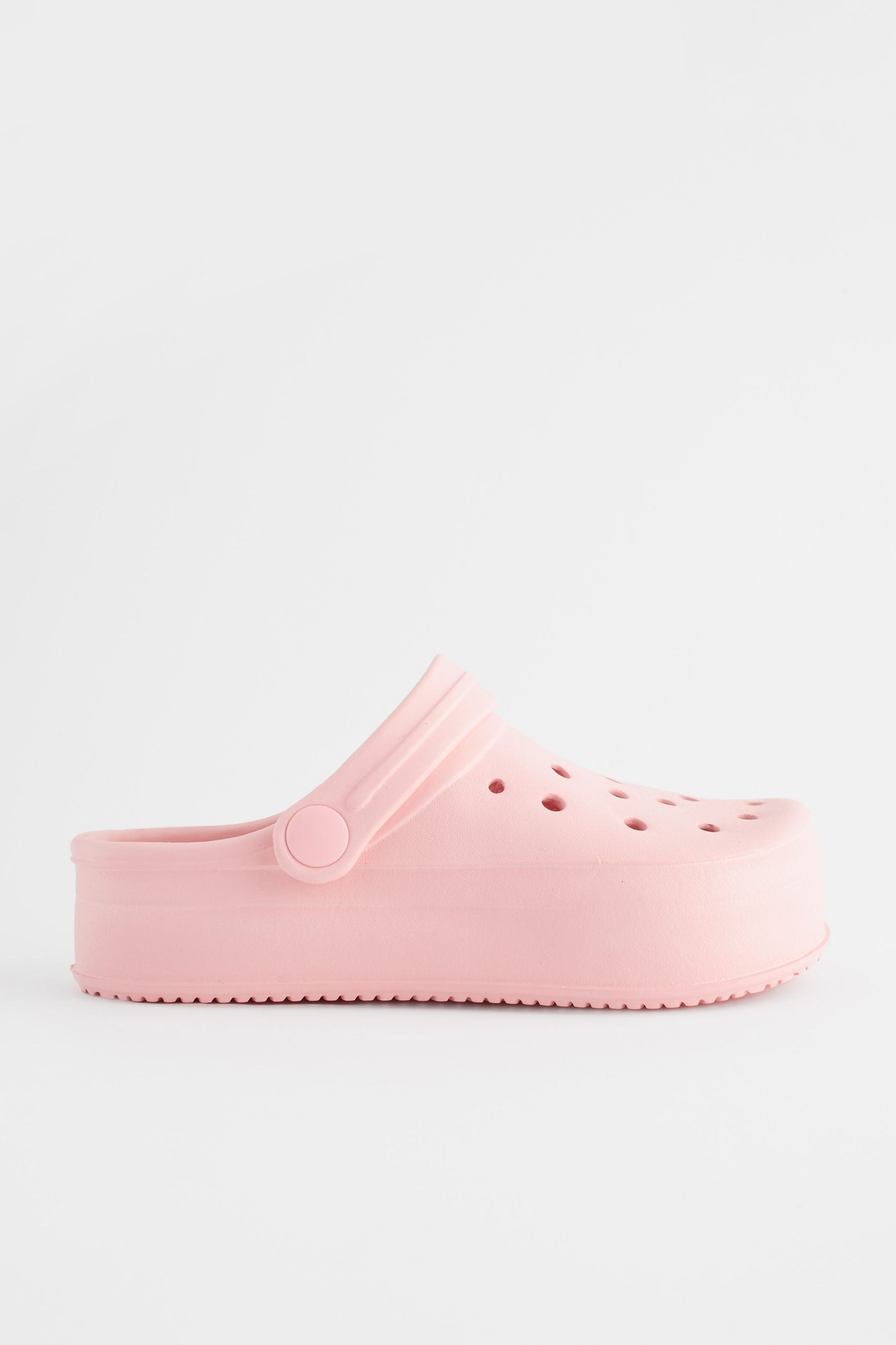 Pink Chunky Clogs