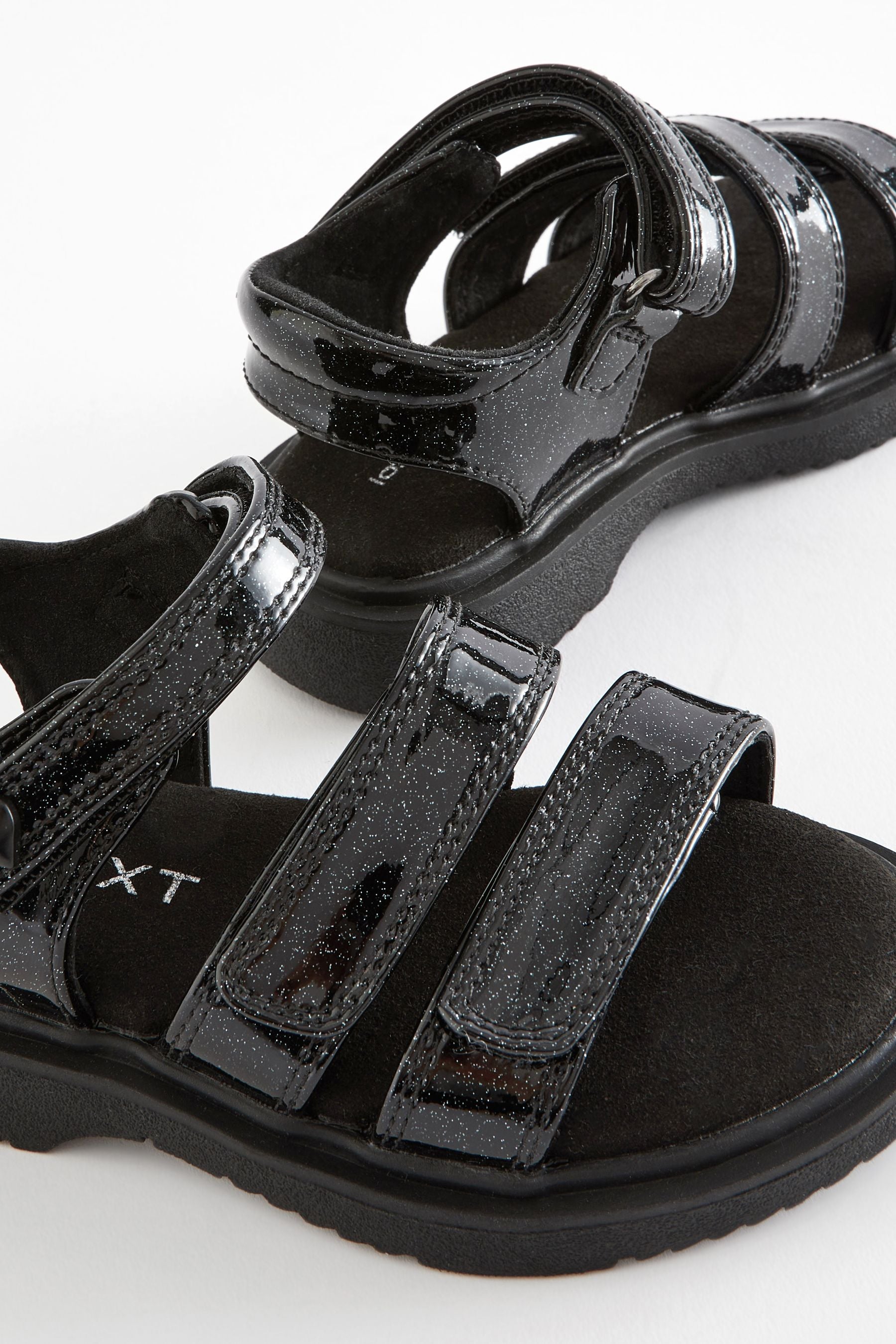 Black Chunky Sandals