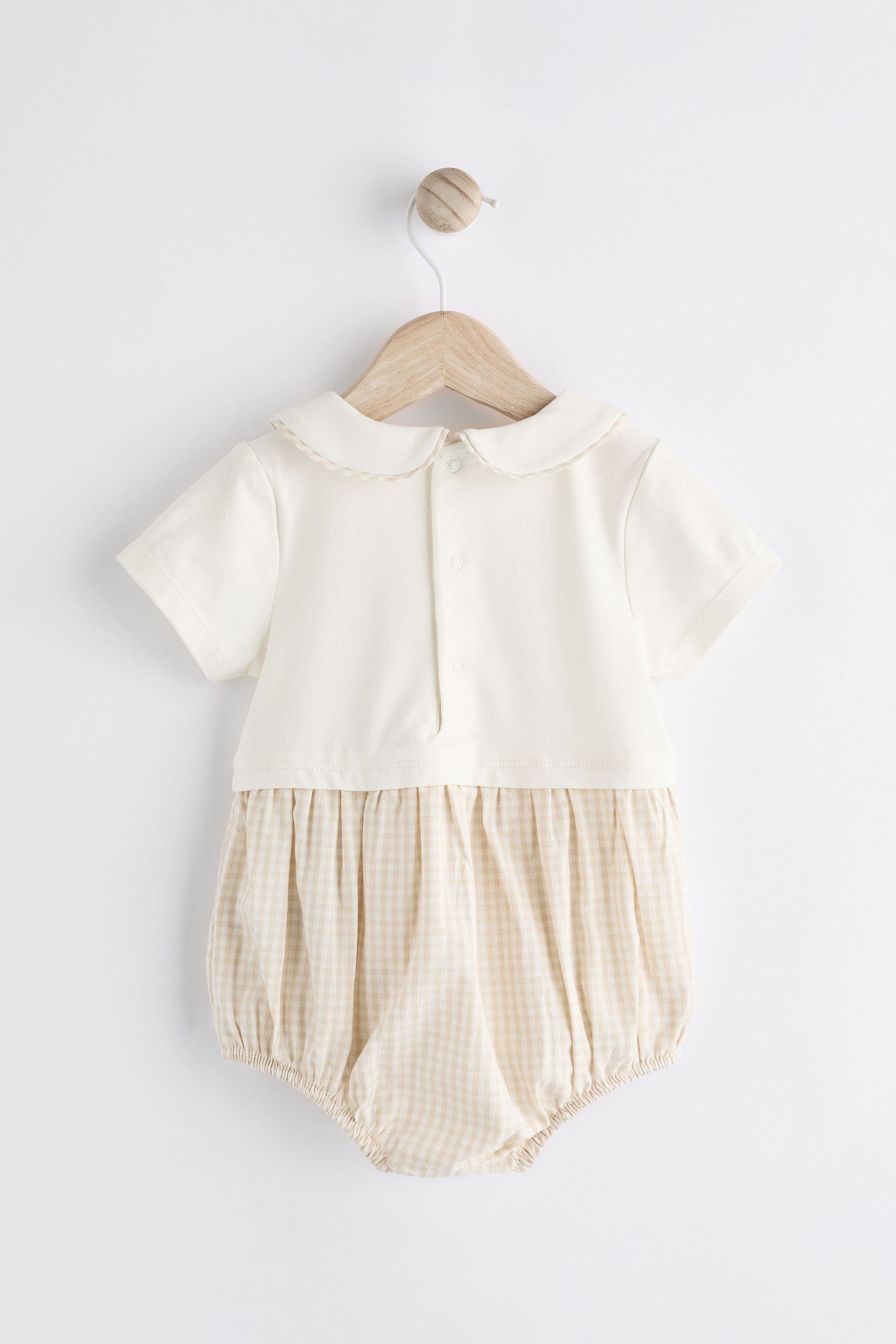 Neutral Smart Bloomer Baby Romper