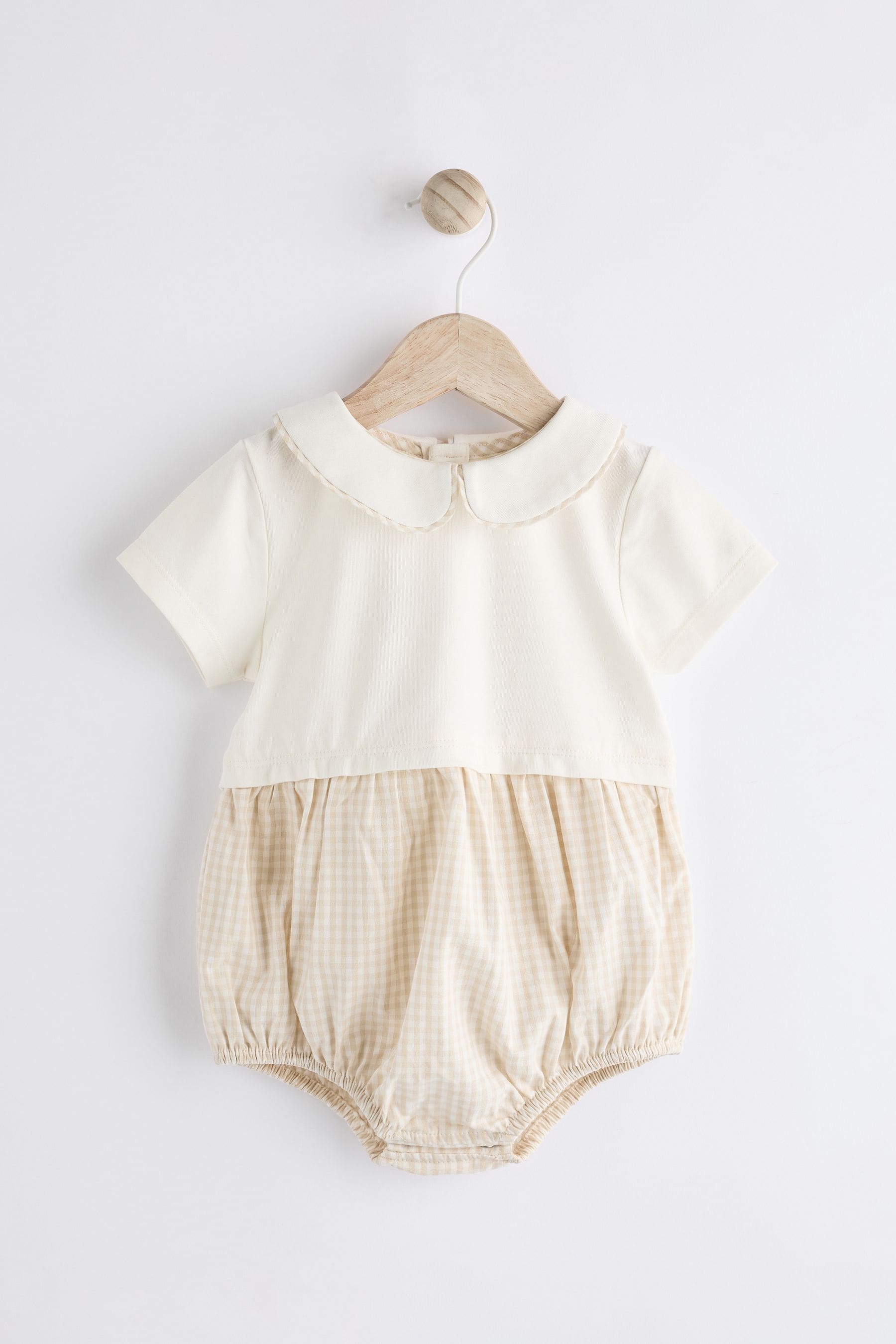 Neutral Smart Bloomer Baby Romper