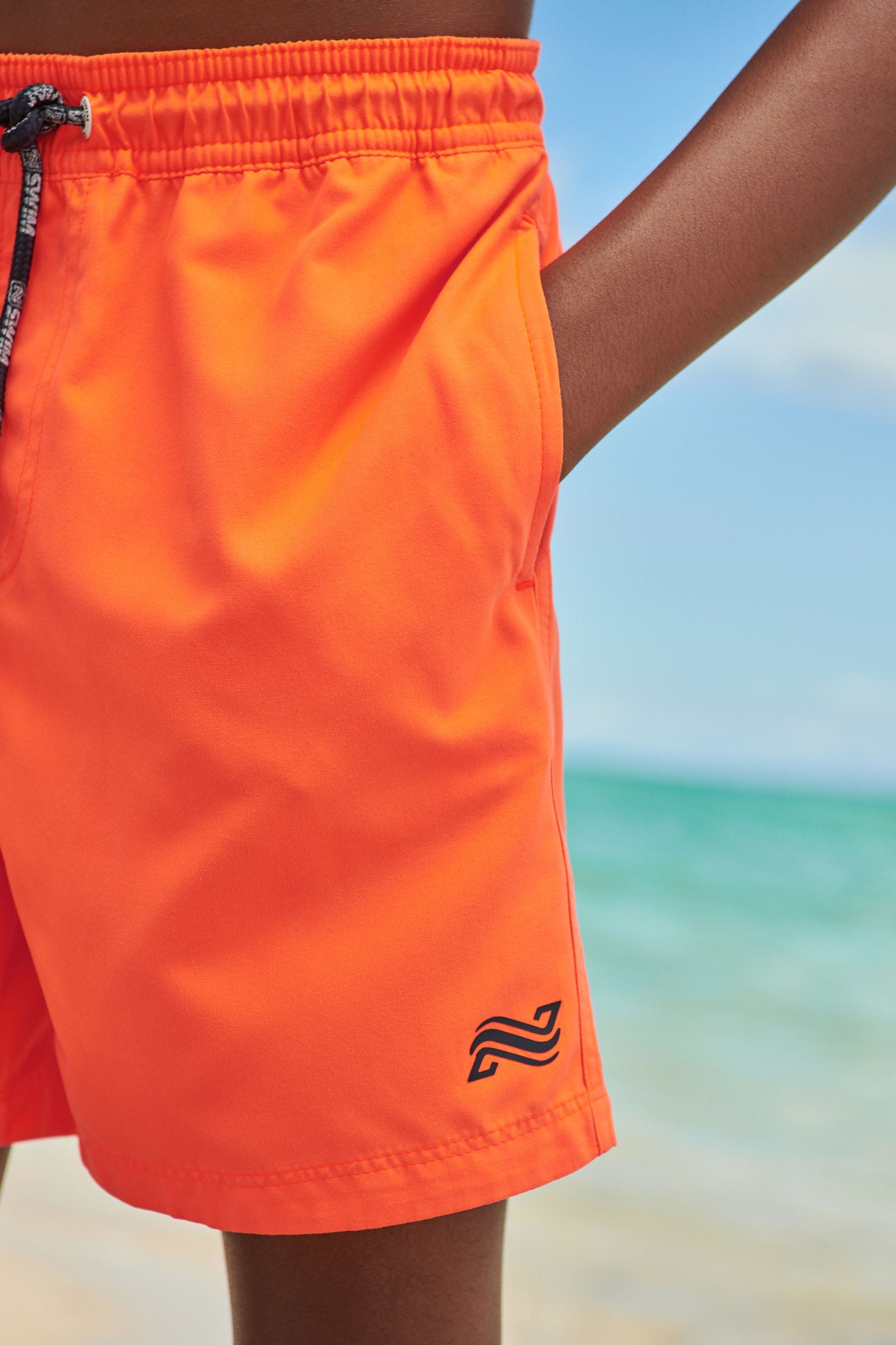 Orange Swim Shorts (1.5-16yrs)