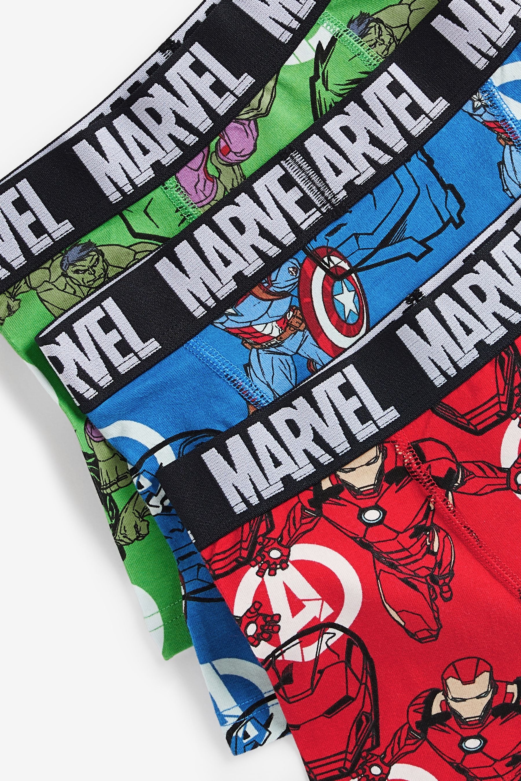 Marvel Bright License Trunks 3 Pack (1.5-14yrs)