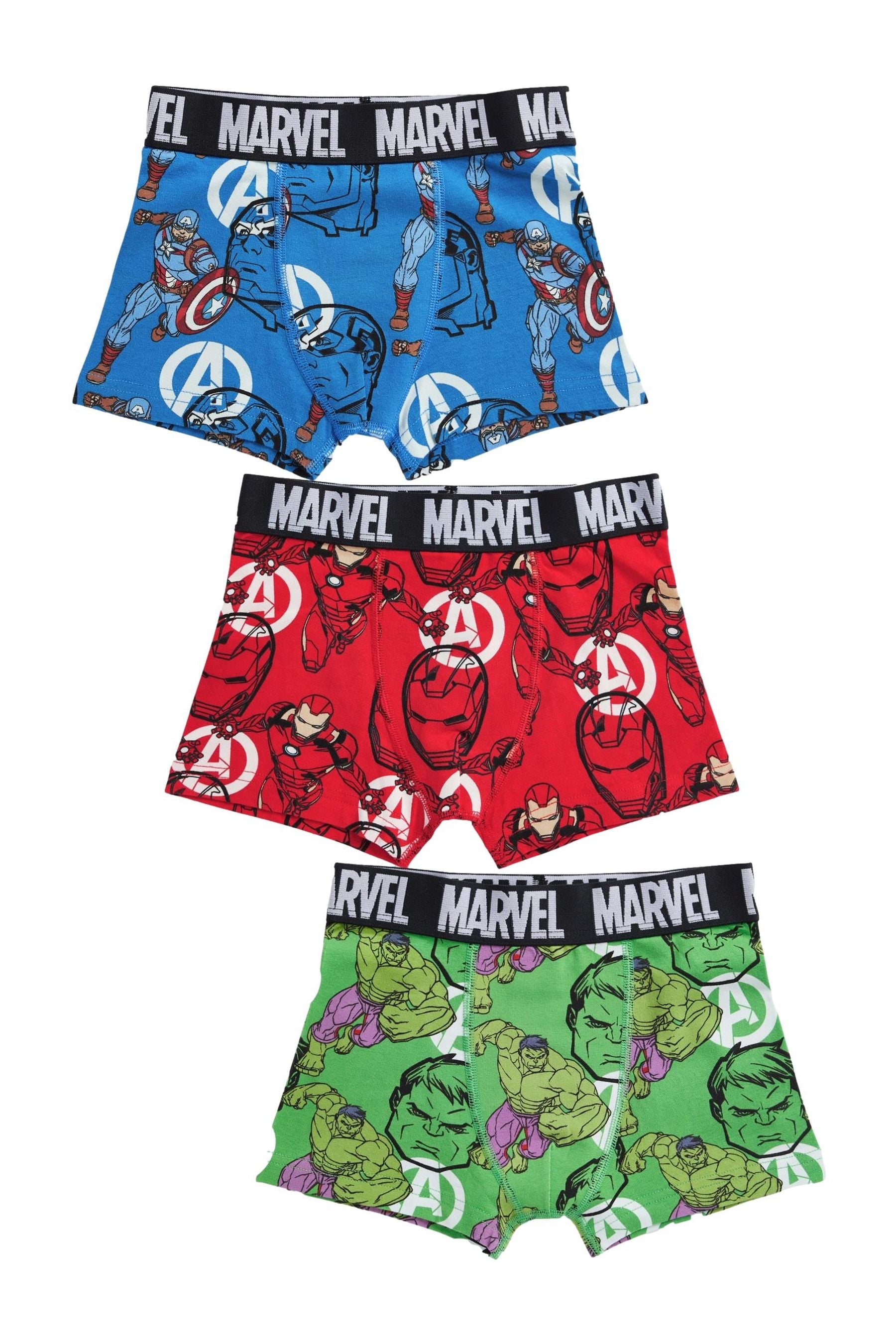 Marvel Bright License Trunks 3 Pack (1.5-14yrs)