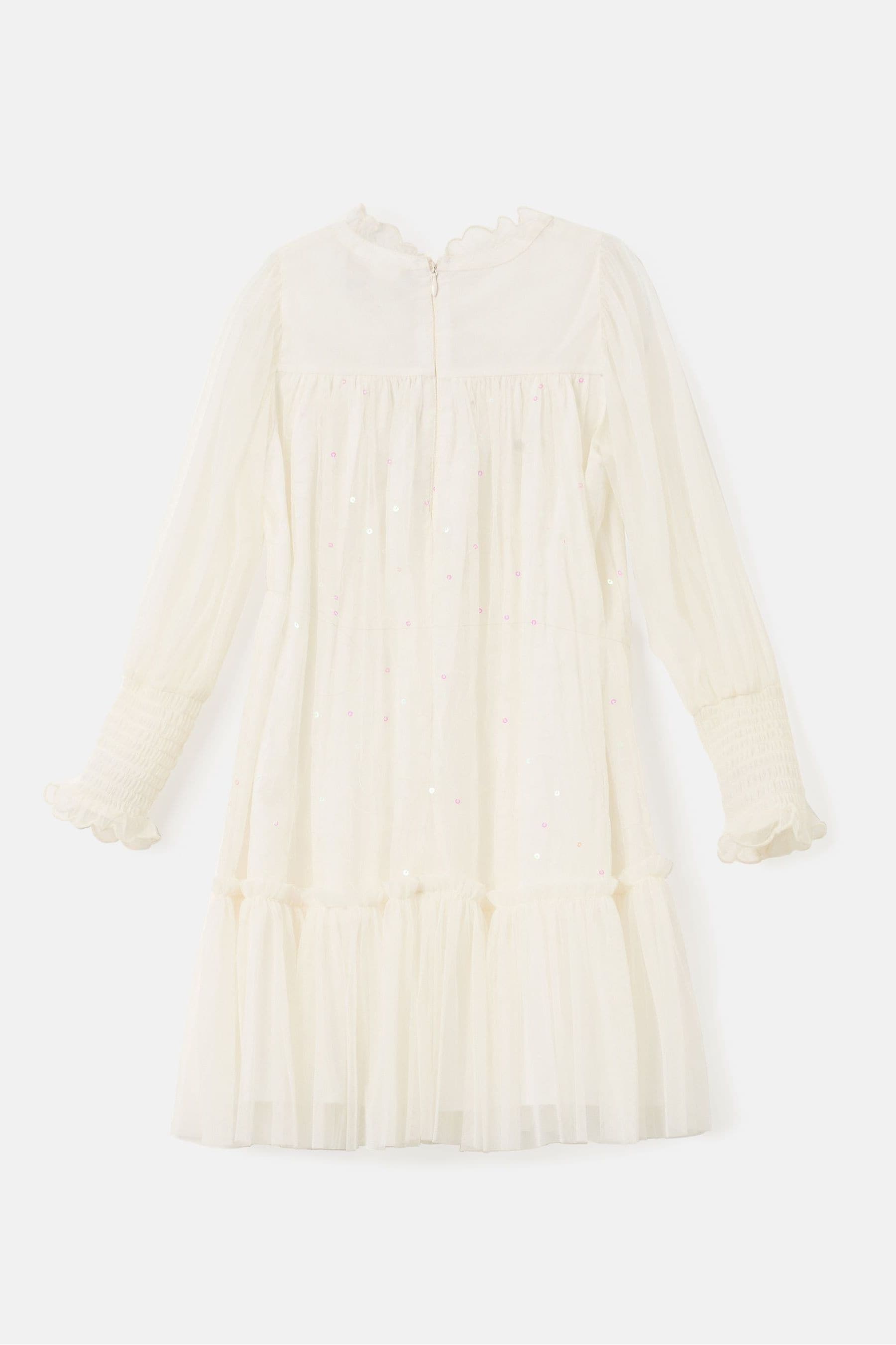 Angel & Rocket Cream Beau Embroidered Boho Dress