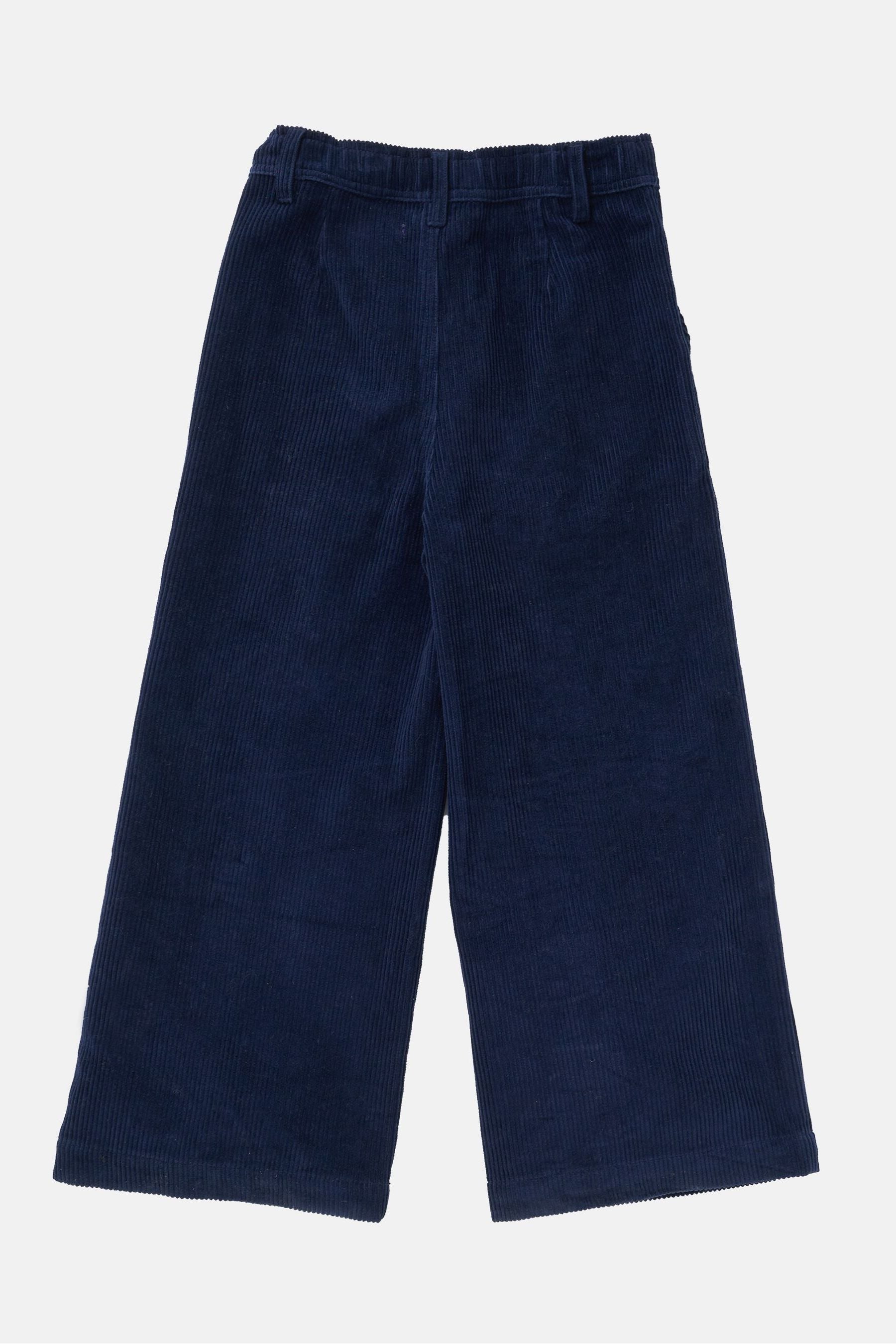 Angel & Rocket Blue Sinead Wide Leg Cord Trousers