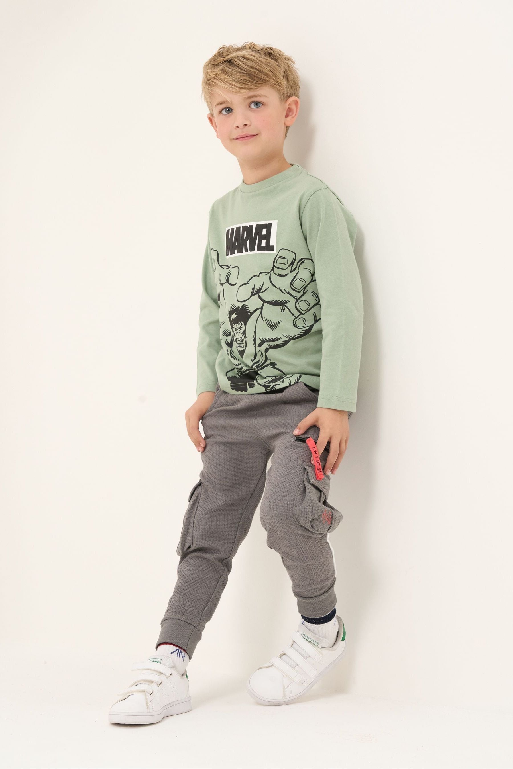 Angel & Rocket Green Long Sleeve T-Shirt