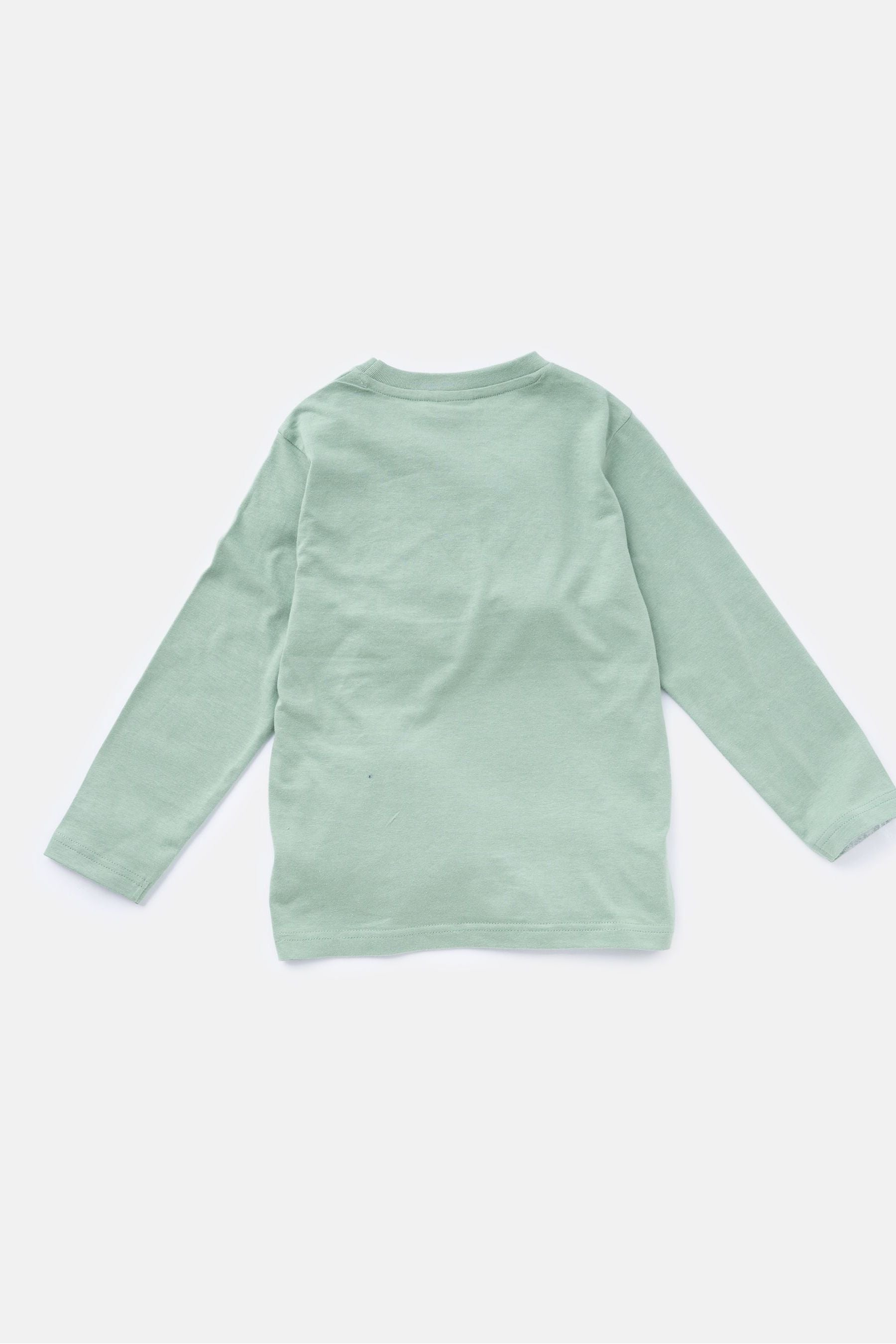 Green Angel & Rocket Long Sleeve T-Shirt