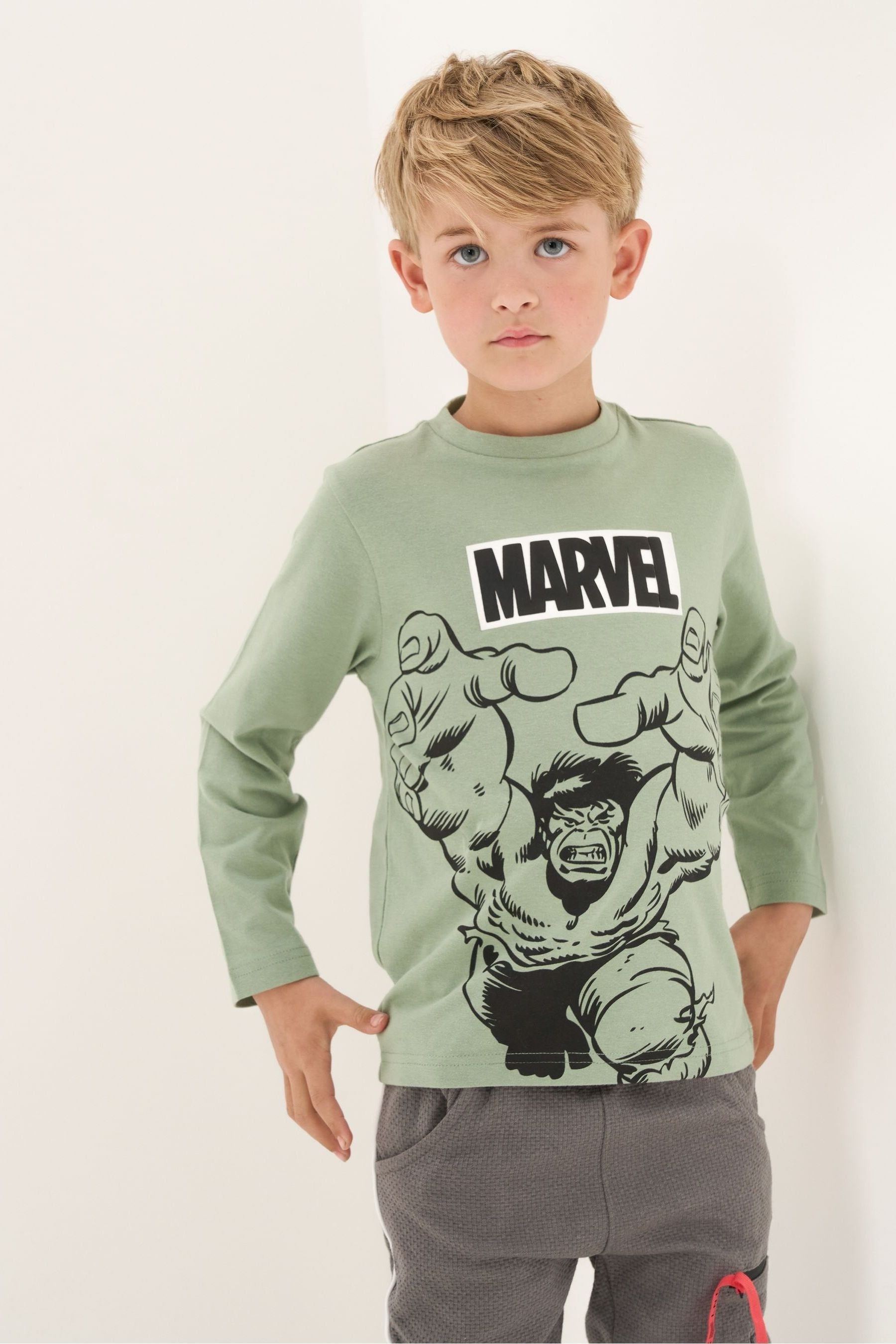 Angel & Rocket Green Long Sleeve T-Shirt