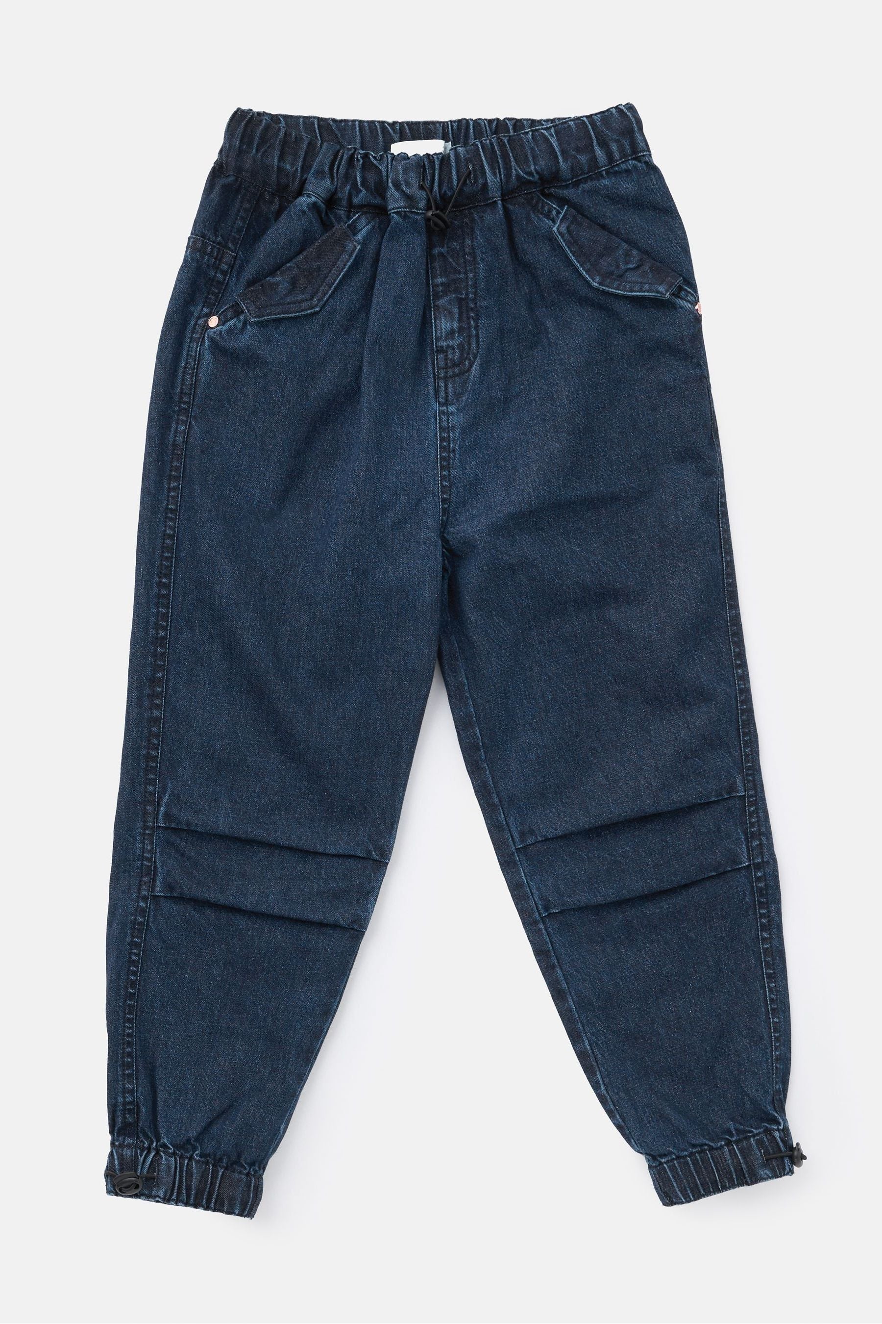 Angel & Rocket Blue Carrie Denim Parachute Trousers