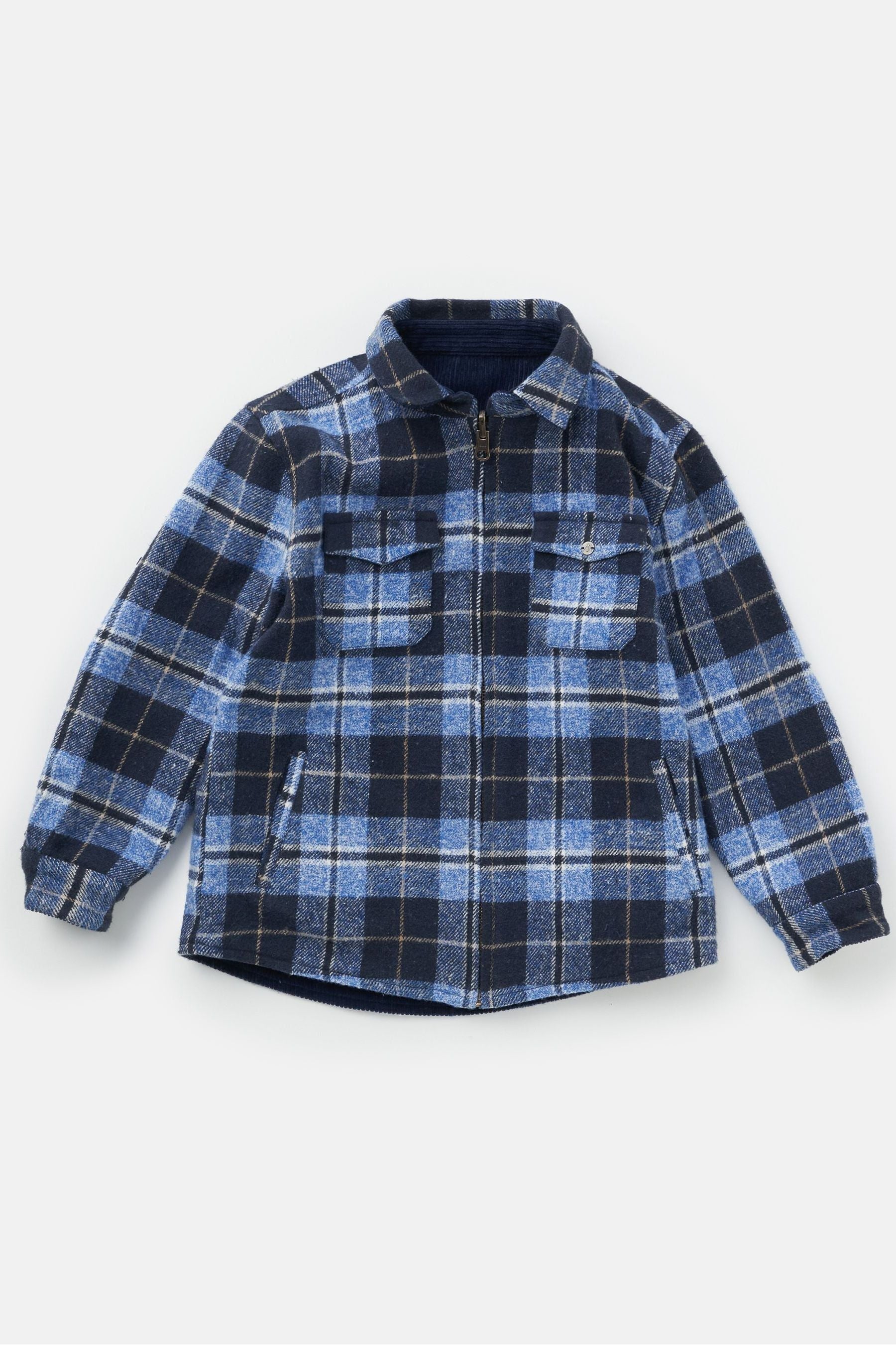 Blue Angel & Rocket Mac Reversible Double Pocket Shirt