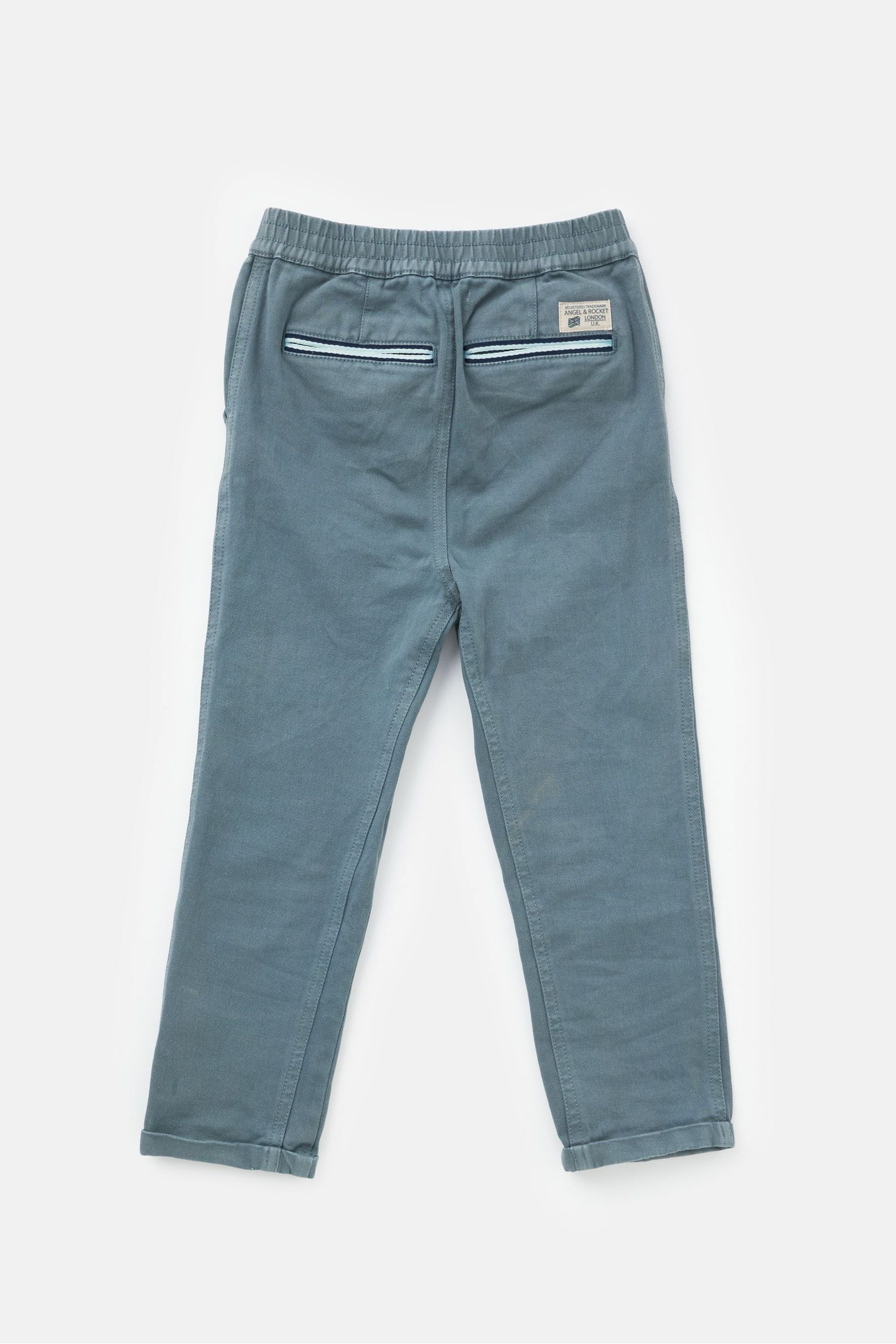 Angel & Rocket Blue Ezra Elasticated Waist Chinos