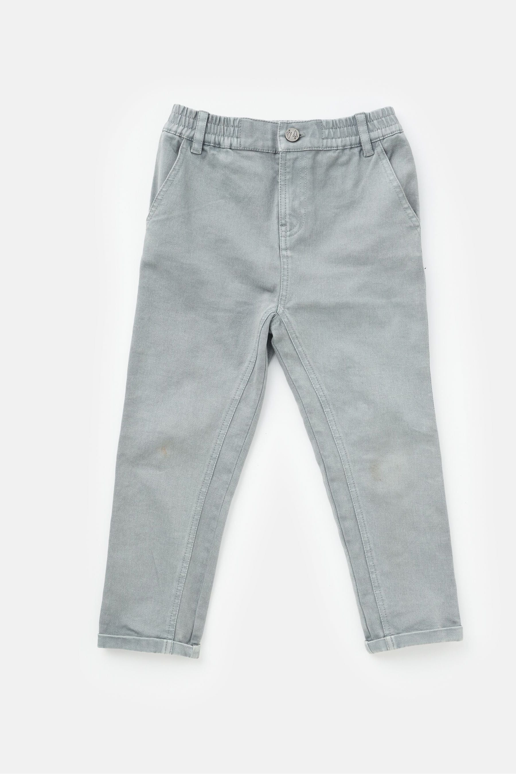 Grey Angel & Rocket Ezra Elasticated Waist Chinos